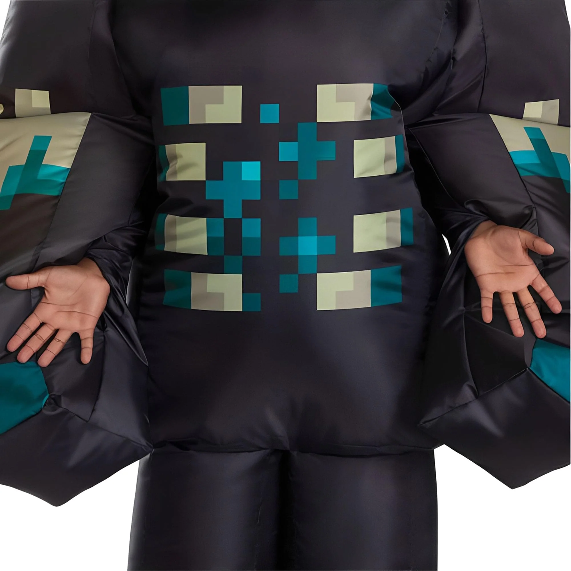 Minecraft Warden Inflatable  Child Costume | One Size Fits Most - Image 4