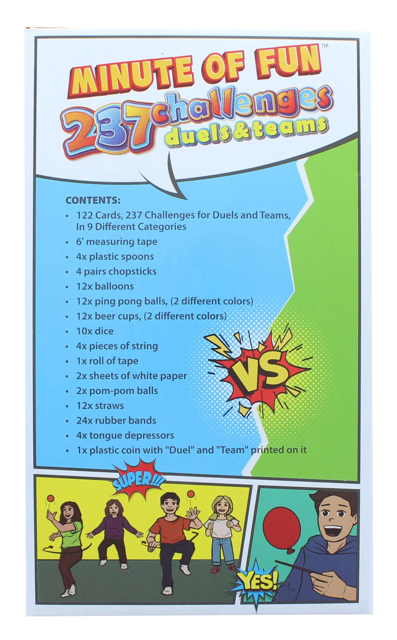 Minute of Fun Party Game | 237 1-Minute Challenges - Image 2