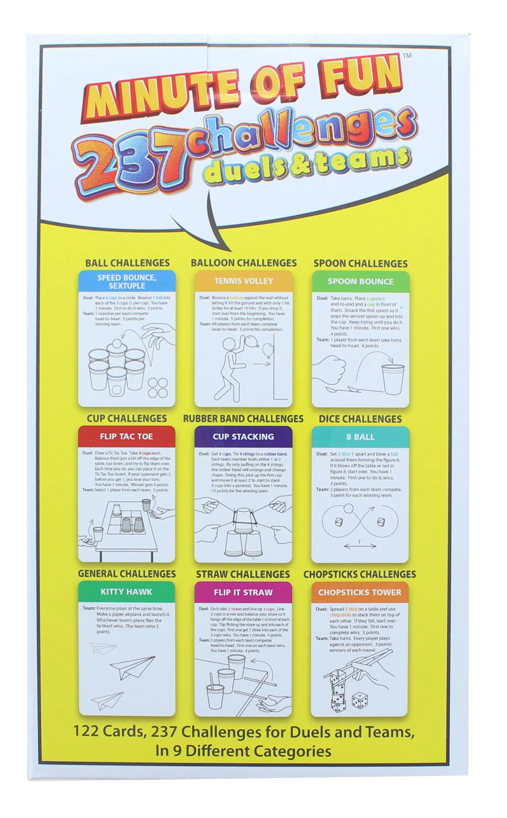 Minute of Fun Party Game | 237 1-Minute Challenges - Image 3