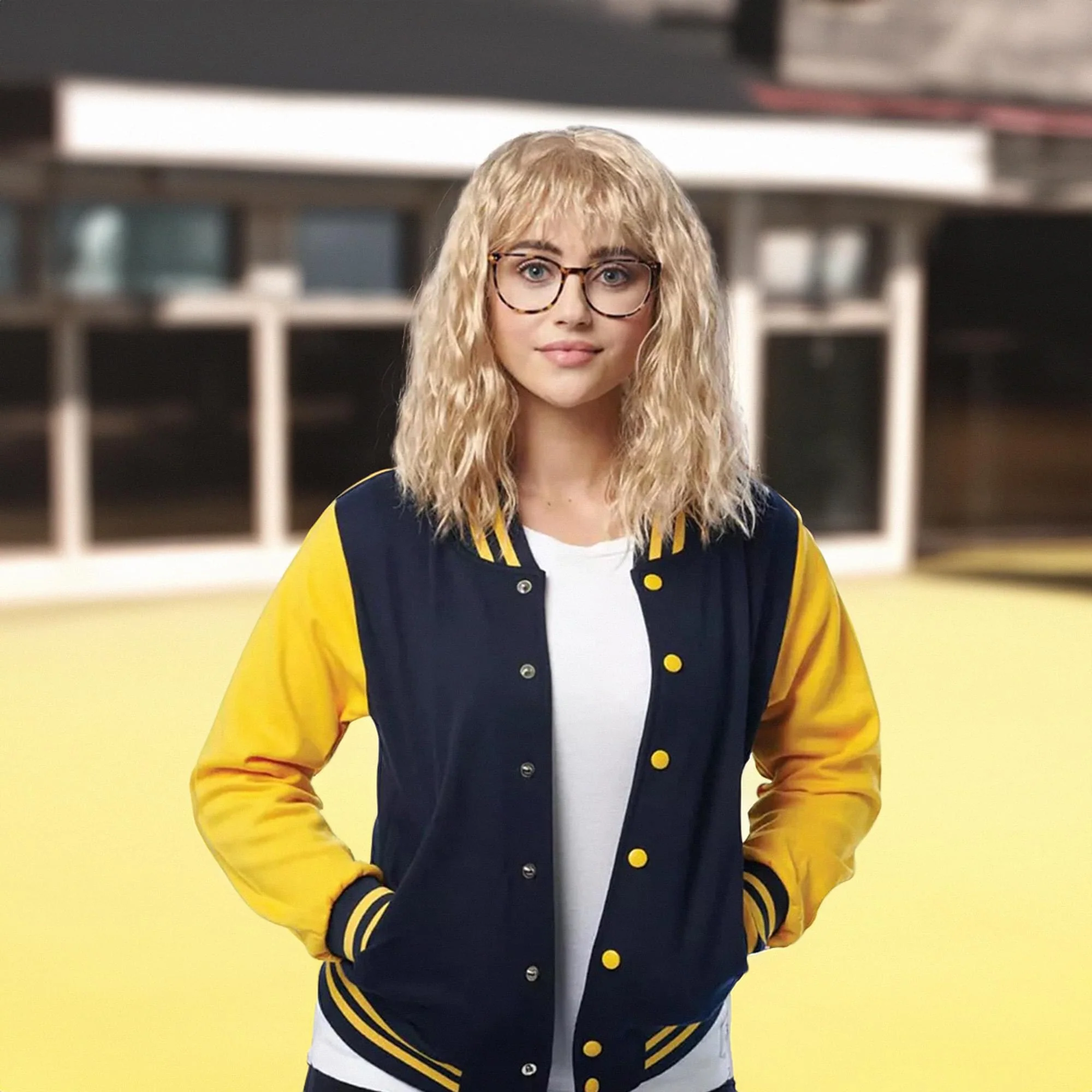 Misty Adult Blonde Costume Wig - Image 3