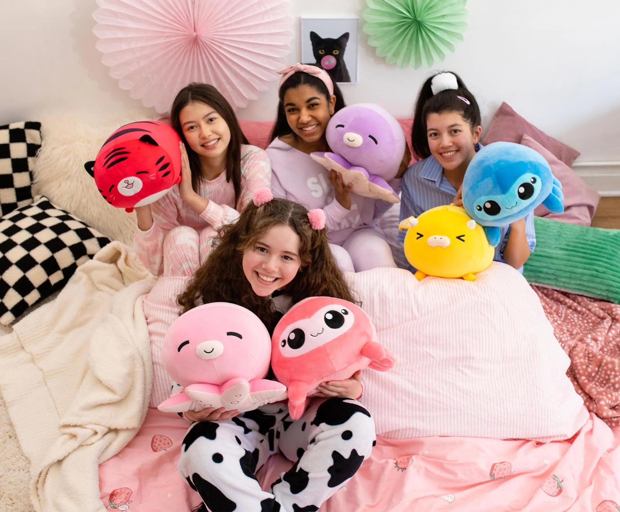 MochiOshis 12-Inch Character Plush Toy Animals | Set of 6 - Image 2