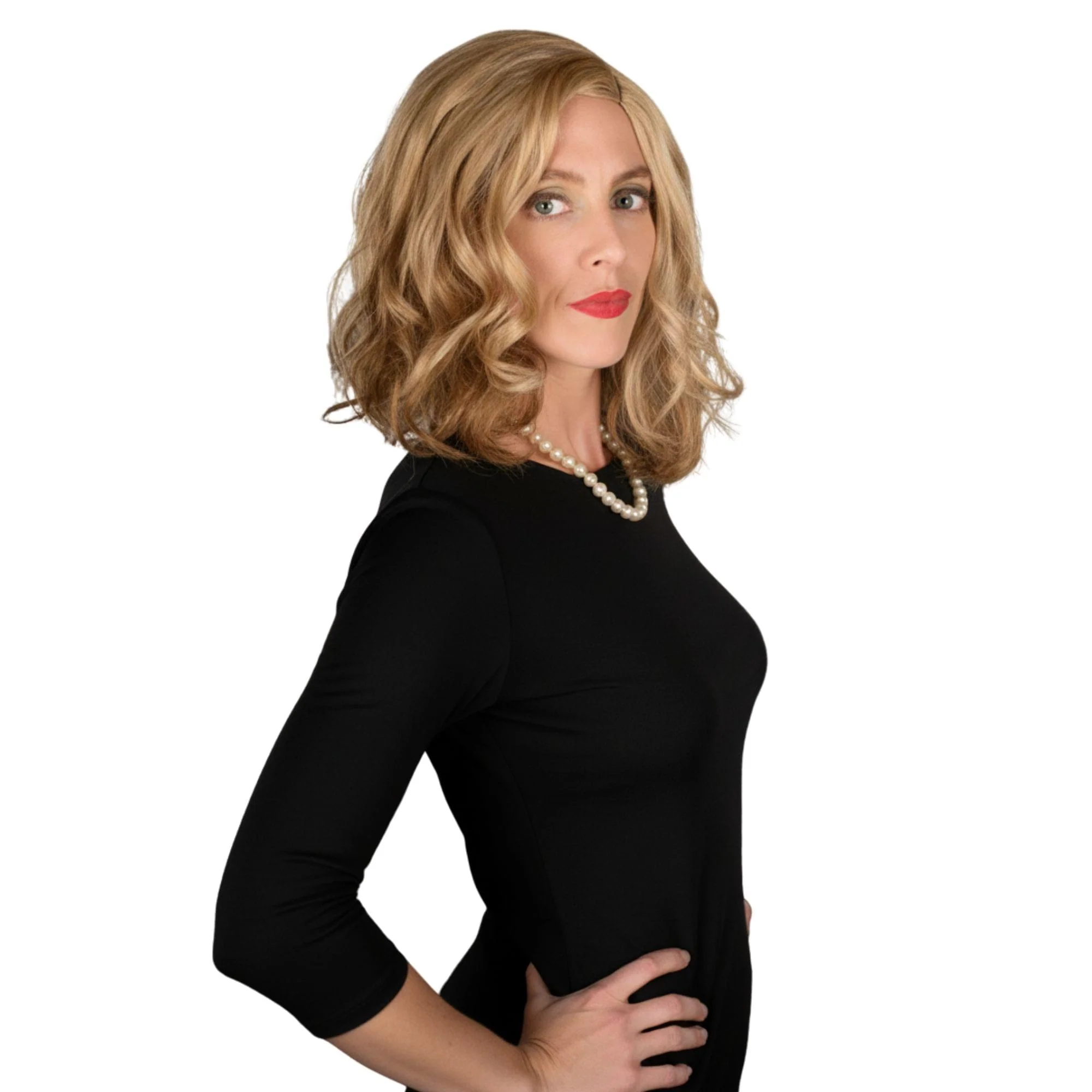 Moira Wig Blond Costume Accessory - Image 2