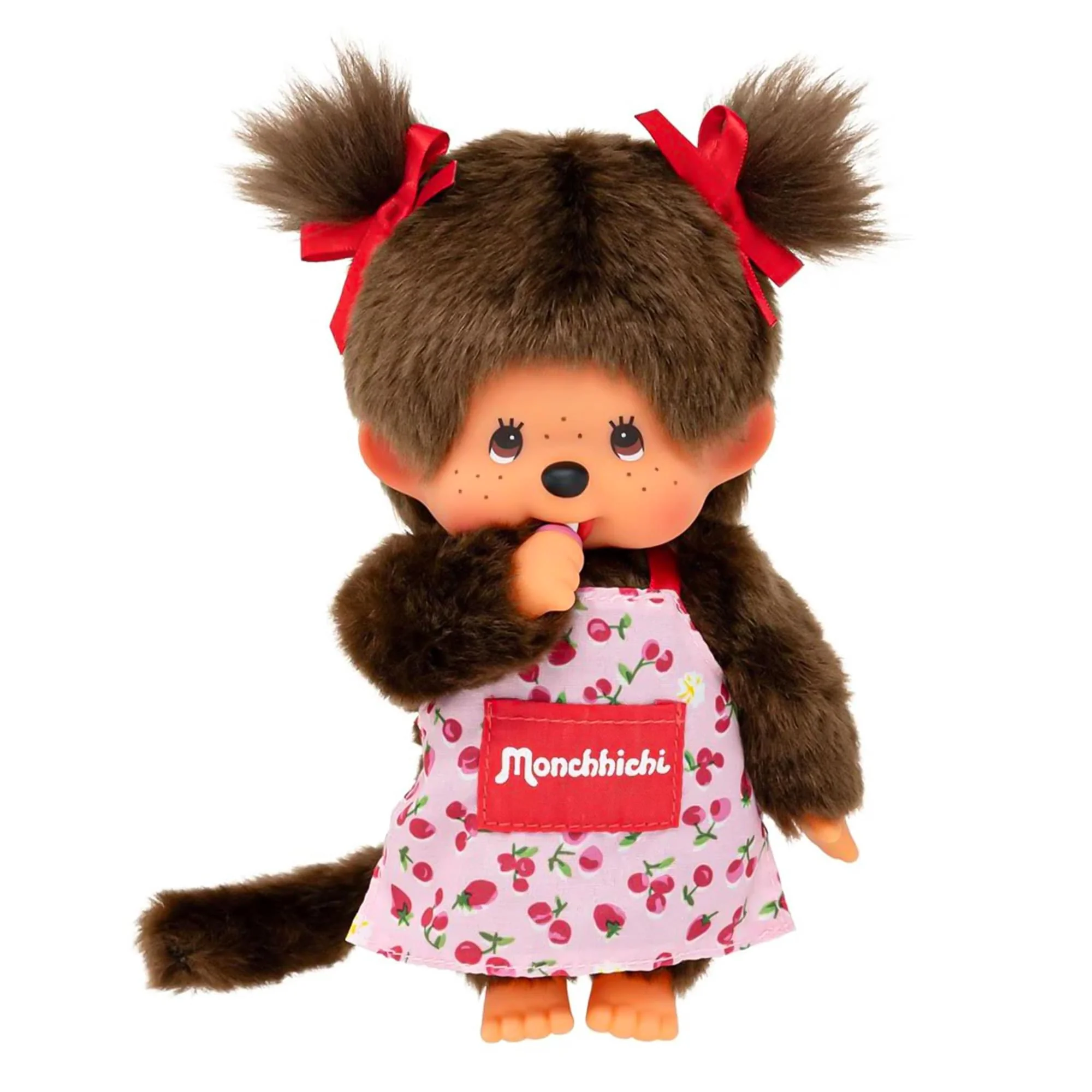 Monchhichi Flower Apron Girl 8 Inch Plush - Image 3