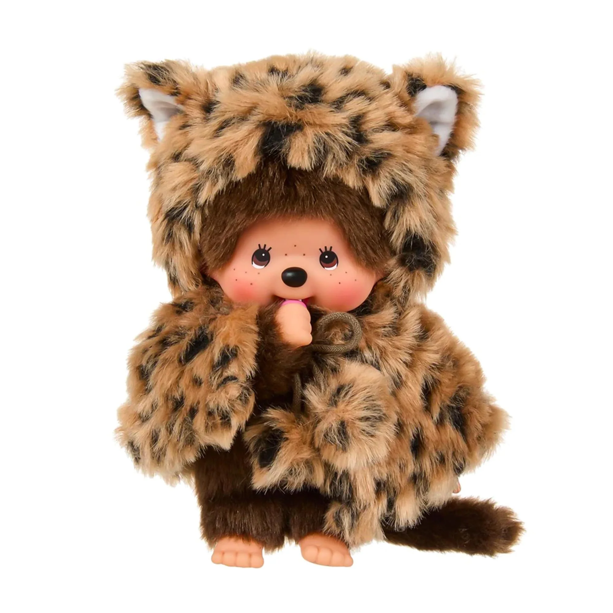 Monchhichi Leopard Hood Girl 8 Inch Plush - Image 2