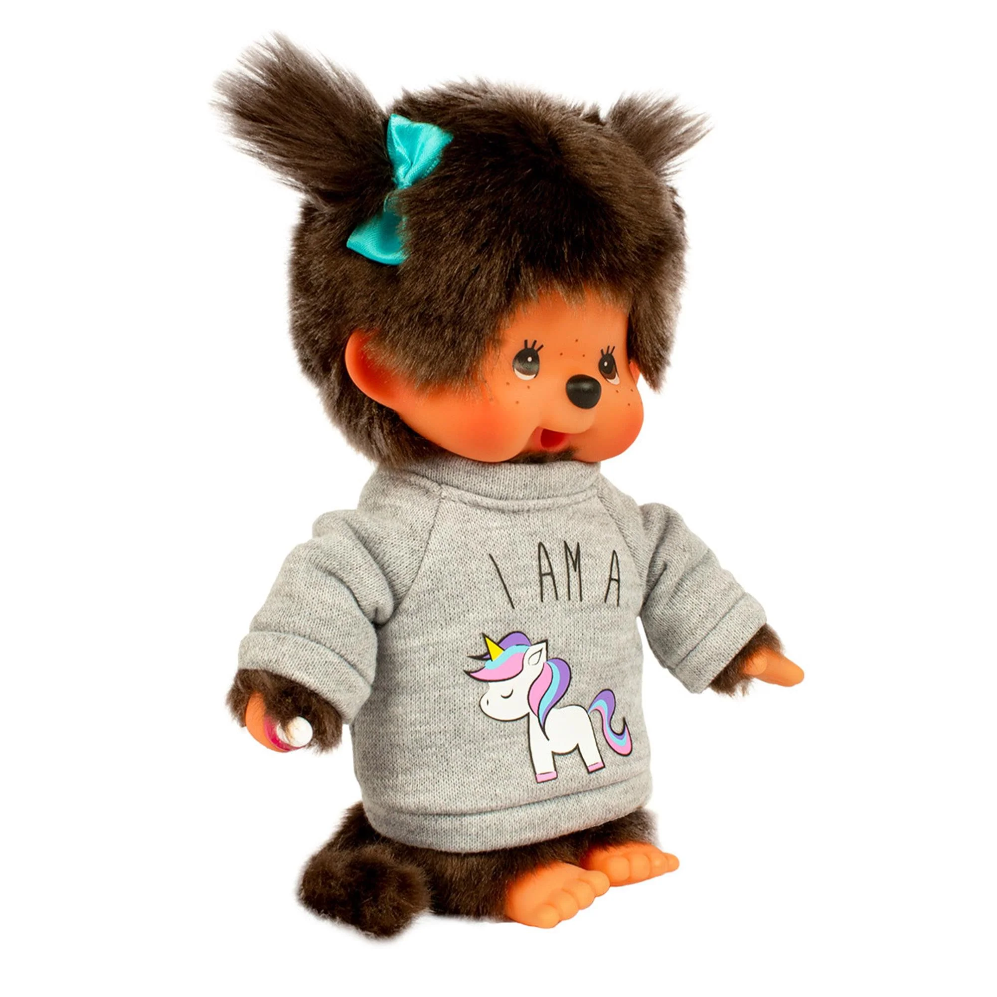 Monchhichi Unicorn Sweater Girl 8 Inch Plush Doll - Image 3