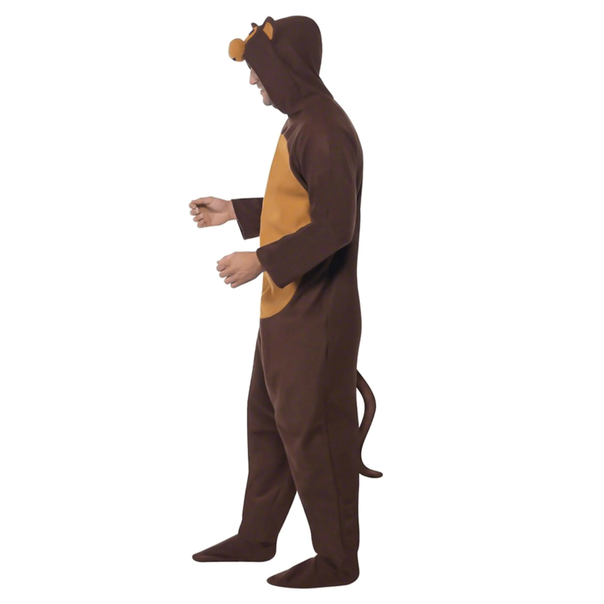 Monkey Onesie Adult Costume - Image 2