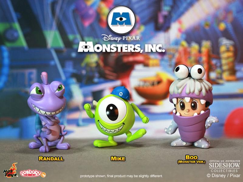 Monsters Inc. 3" Cosbaby Figures, Set of 6 - Image 2
