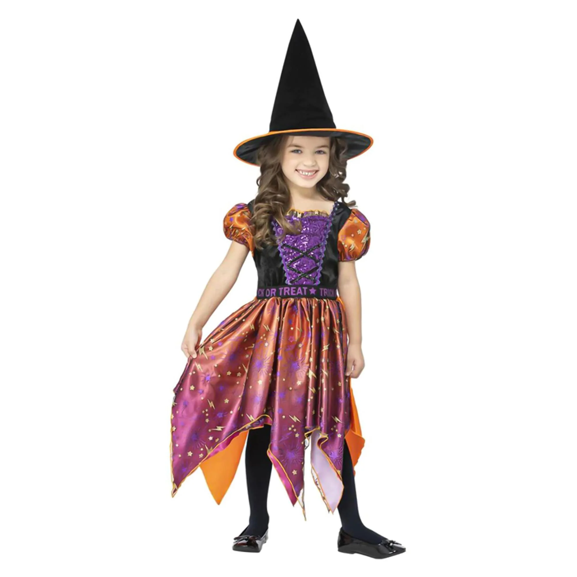 Moon & Stars Witch Child Costume - Image 3