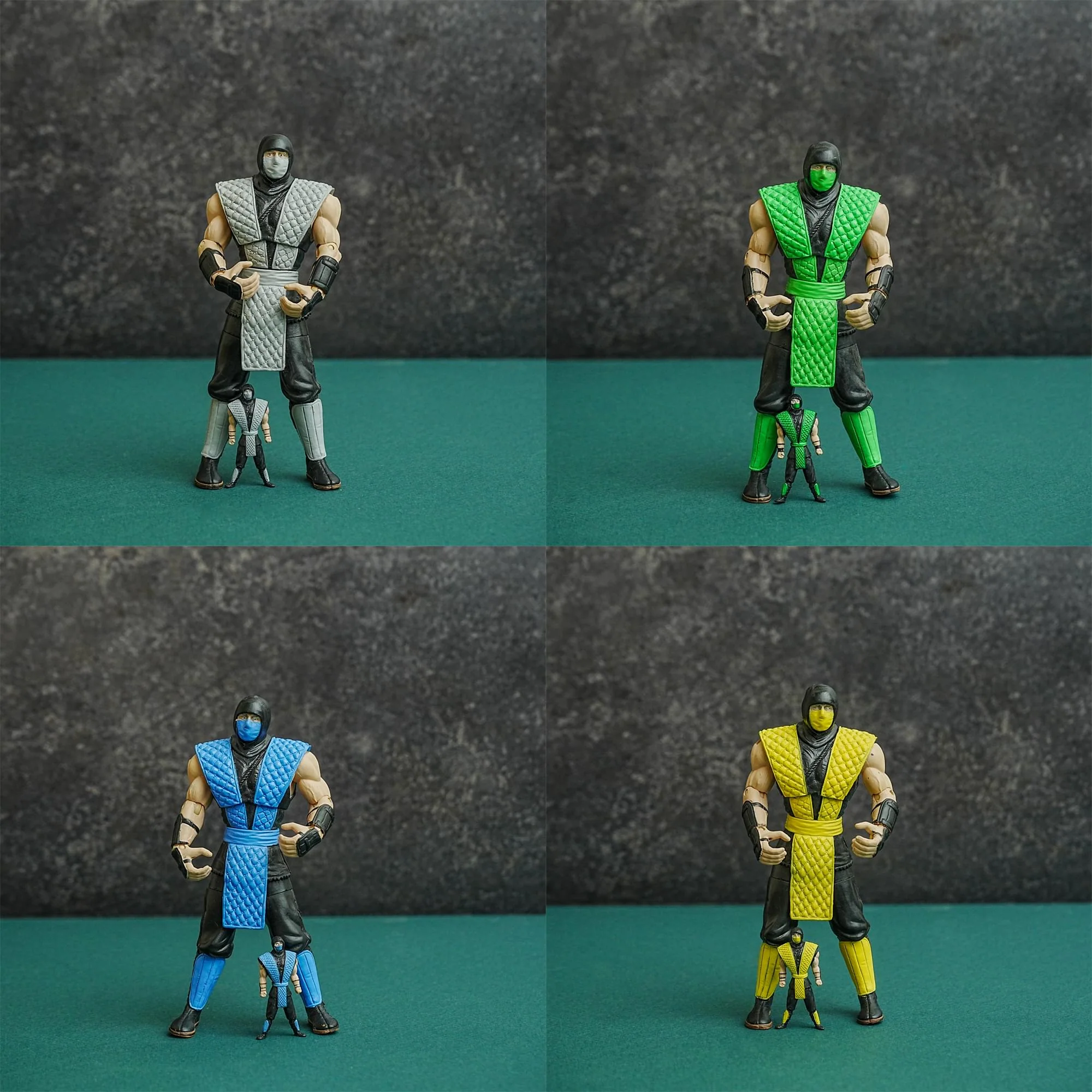 Mortal Kombat 6 Inch Action Figure 4 Pack - Image 9