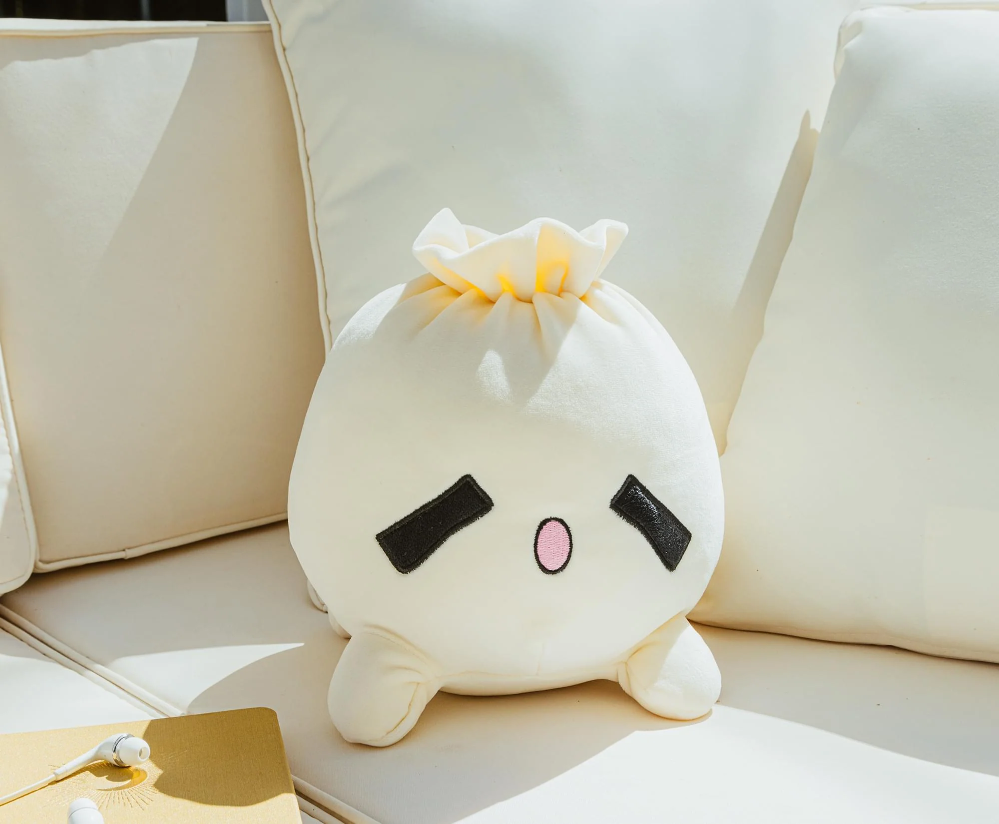 MochiOshis Bao Bun 9-Inch Plush | Mushiyume Baozi - Image 8