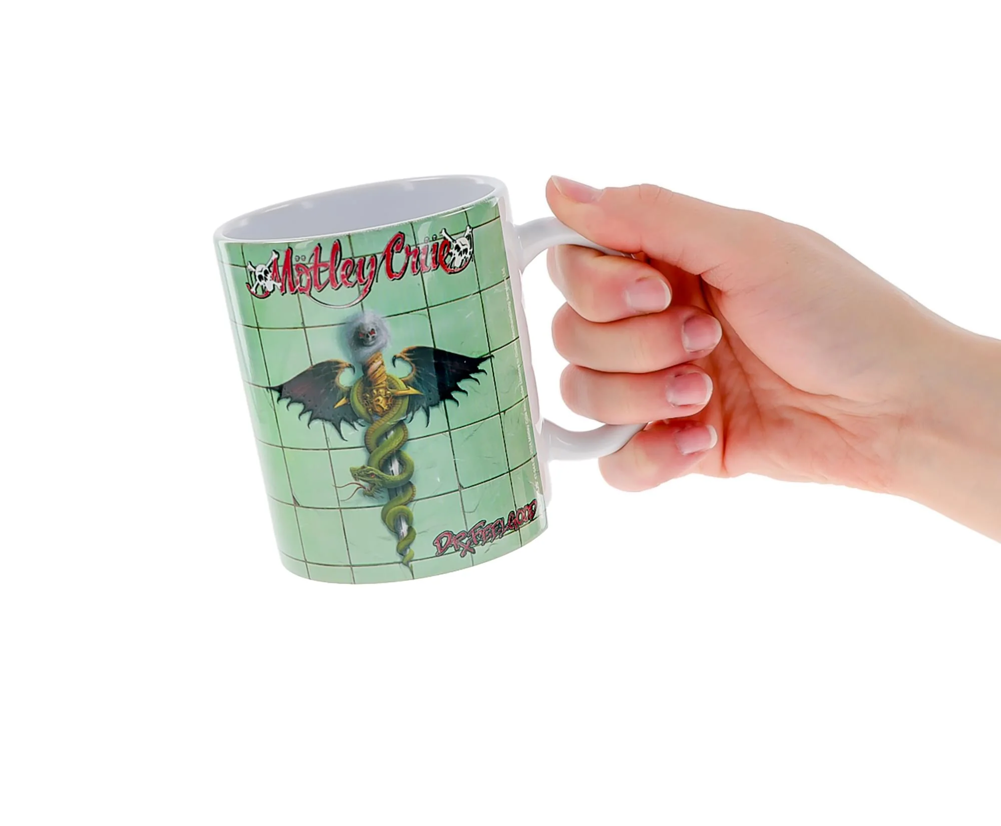 Motley Crue Dr. Feelgood 11 oz Ceramic Mug - Image 3