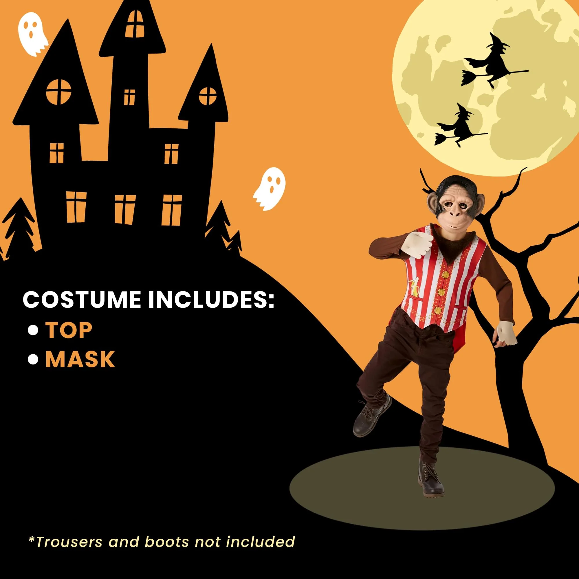 Mr Monkey Child Costume - Image 11