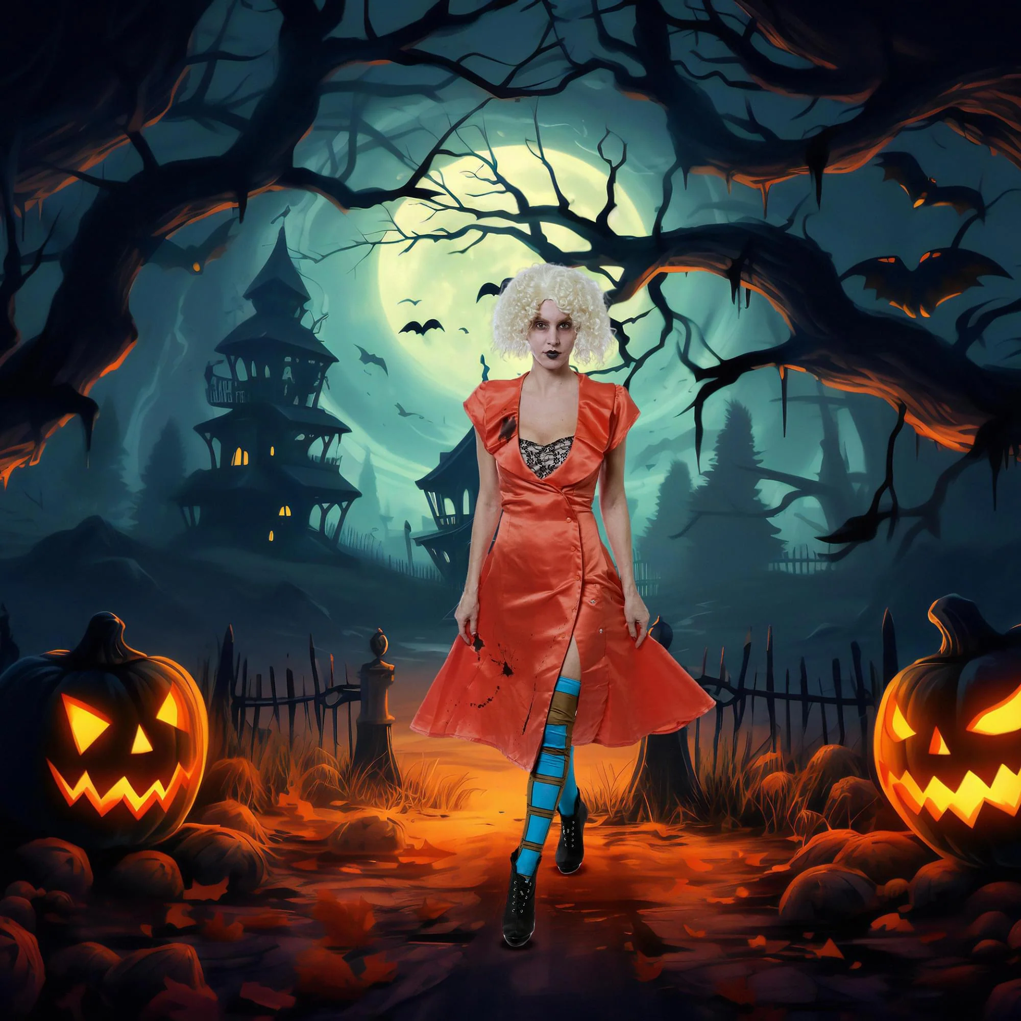 Mrs. Monster Adult Costume - Image 22