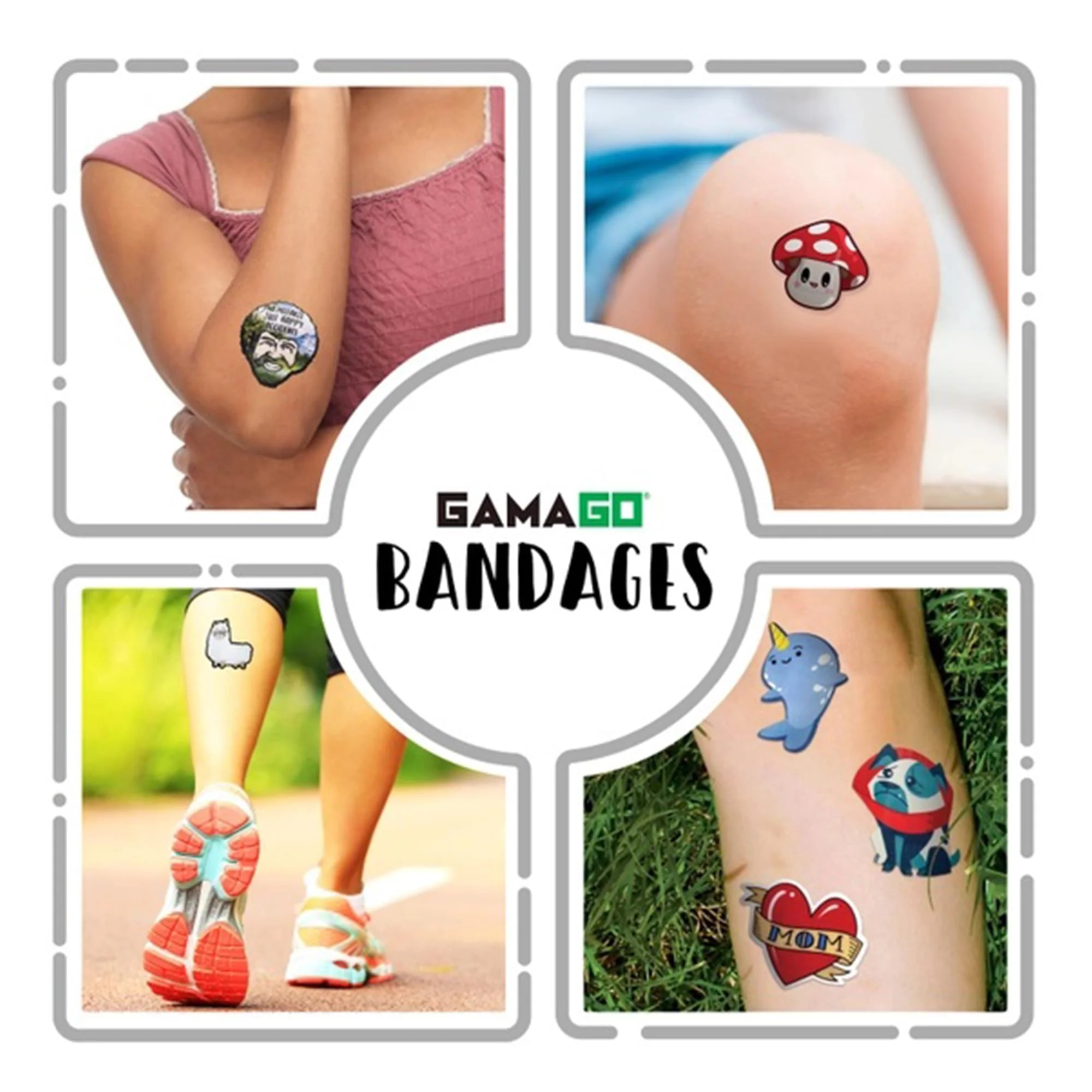 Mushroom Adhesive Bandages | 18 Count - Image 4