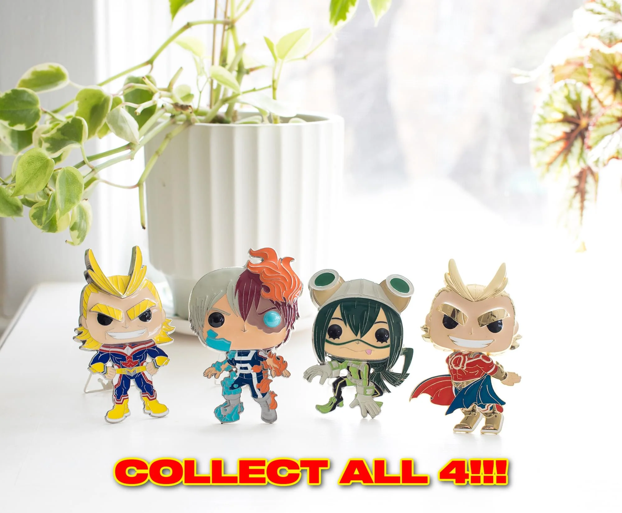 My Hero Academia 3-Inch Funko POP Pin | All Might Chase - Image 6