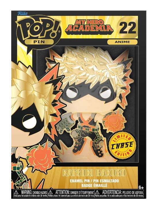 My Hero Academia 3 Inch Funko POP Pin | Katsuki Bakugo Chase - Image 2