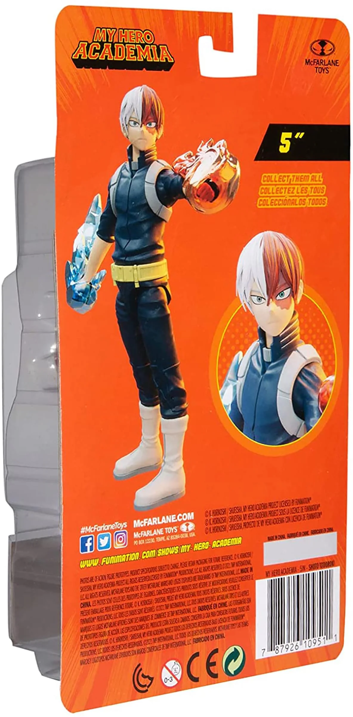 My Hero Academia 5 Inch Action Figure | Shoto Todoroki - Image 3