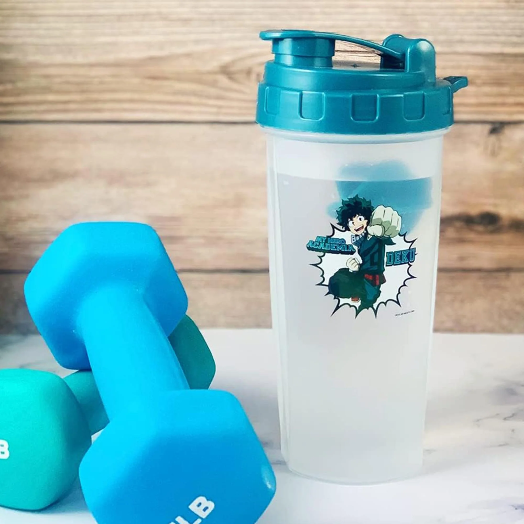 My Hero Academia Deku 24oz Plastic Shaker Bottle - Image 6