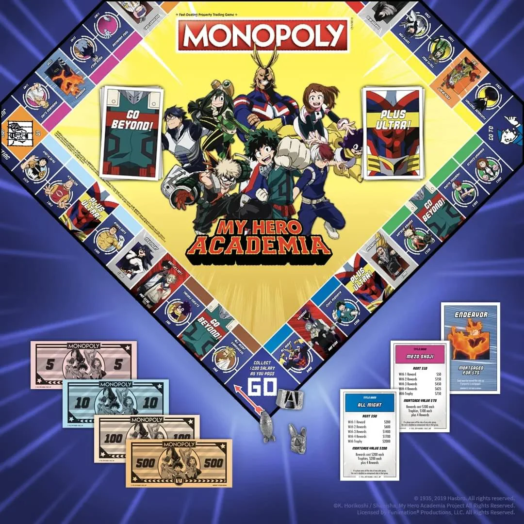 My Hero Academia Monopoly Board Game - Image 3
