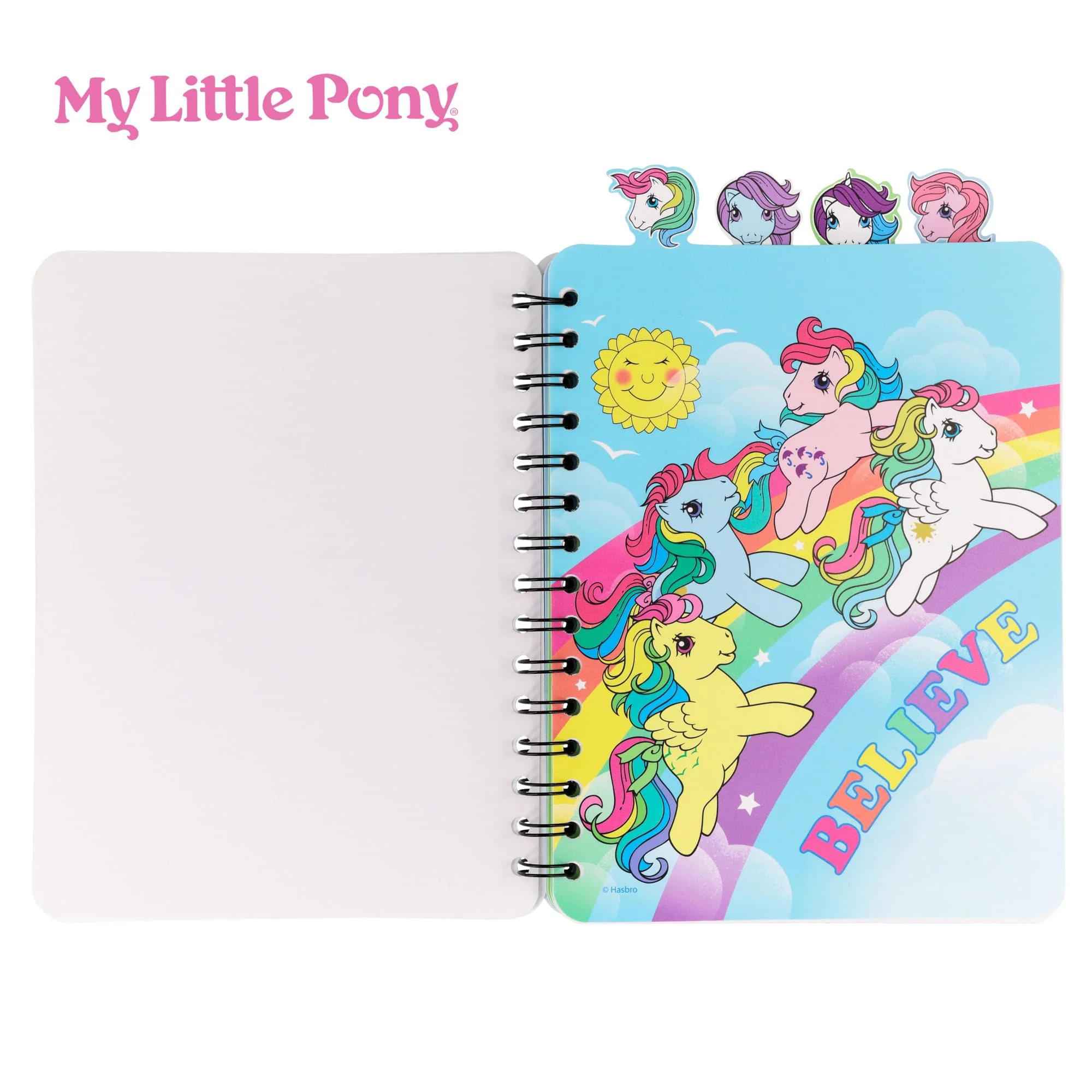 My Little Pony Trio 4-Tab Spiral Notebook With 160 Dotted Sheets | 6 x 9 Inches - Image 3