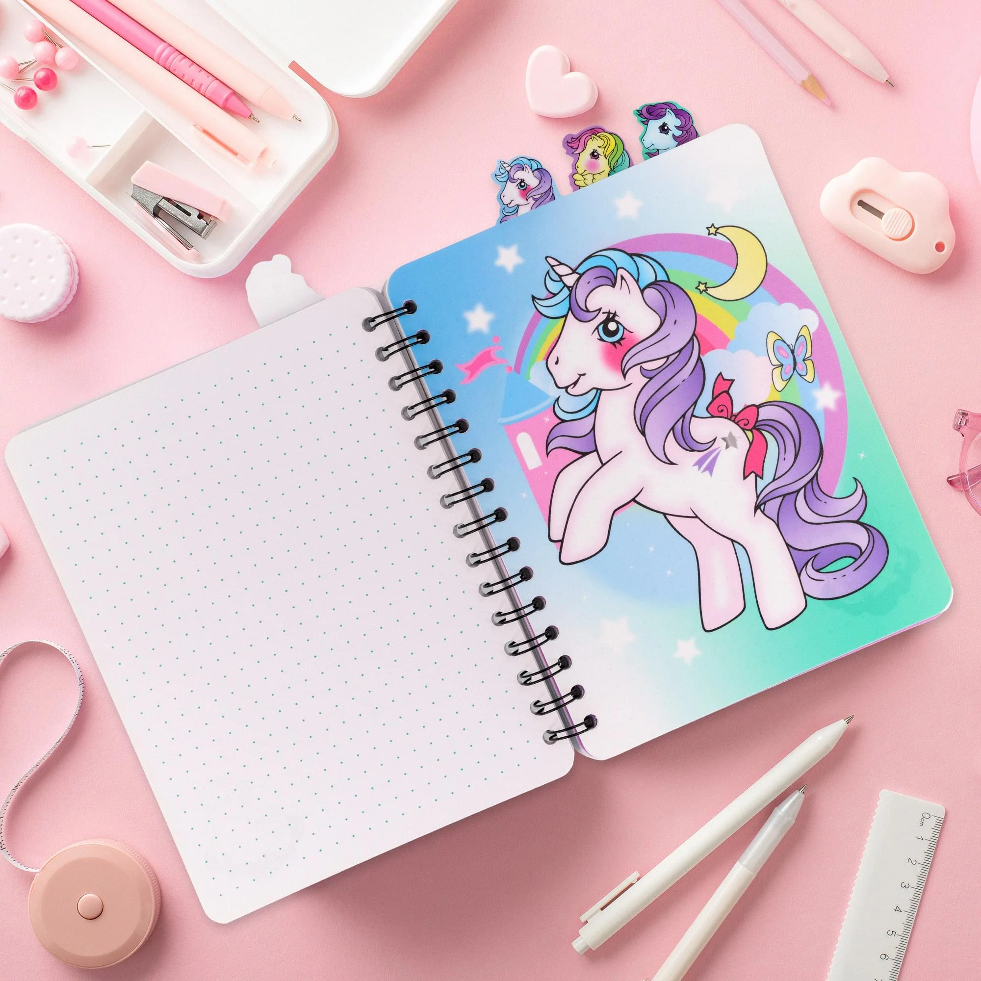 My Little Pony 4-Tab Spiral Notebook With 160 Dotted Sheets | 6 x 9 Inches - Image 9