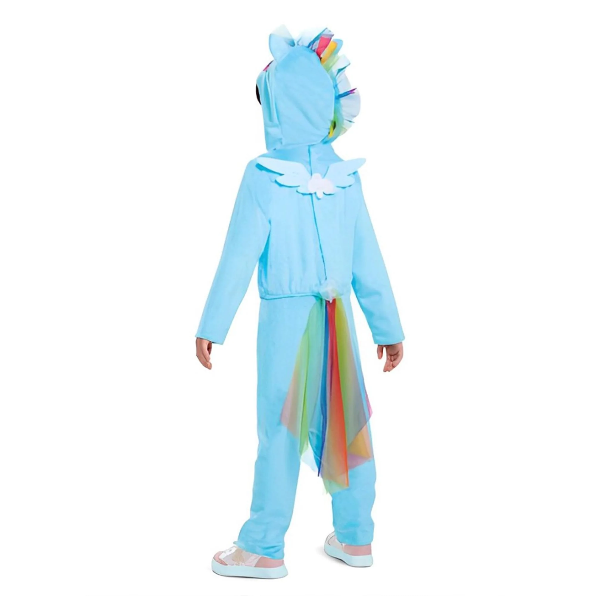 My Little Pony Rainbow Dash Girls Hooded Costume Jumpsuit - Image 12