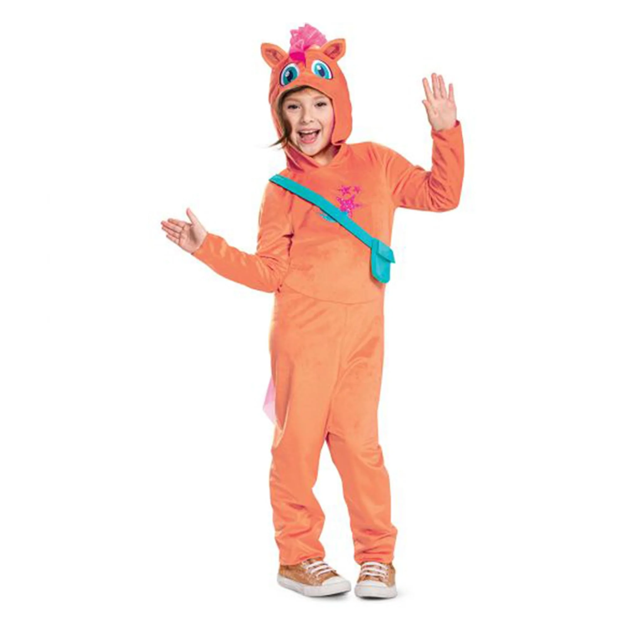My Little Pony Sunny Starscout Girls Hooded Costume Jumpsuit - Image 2