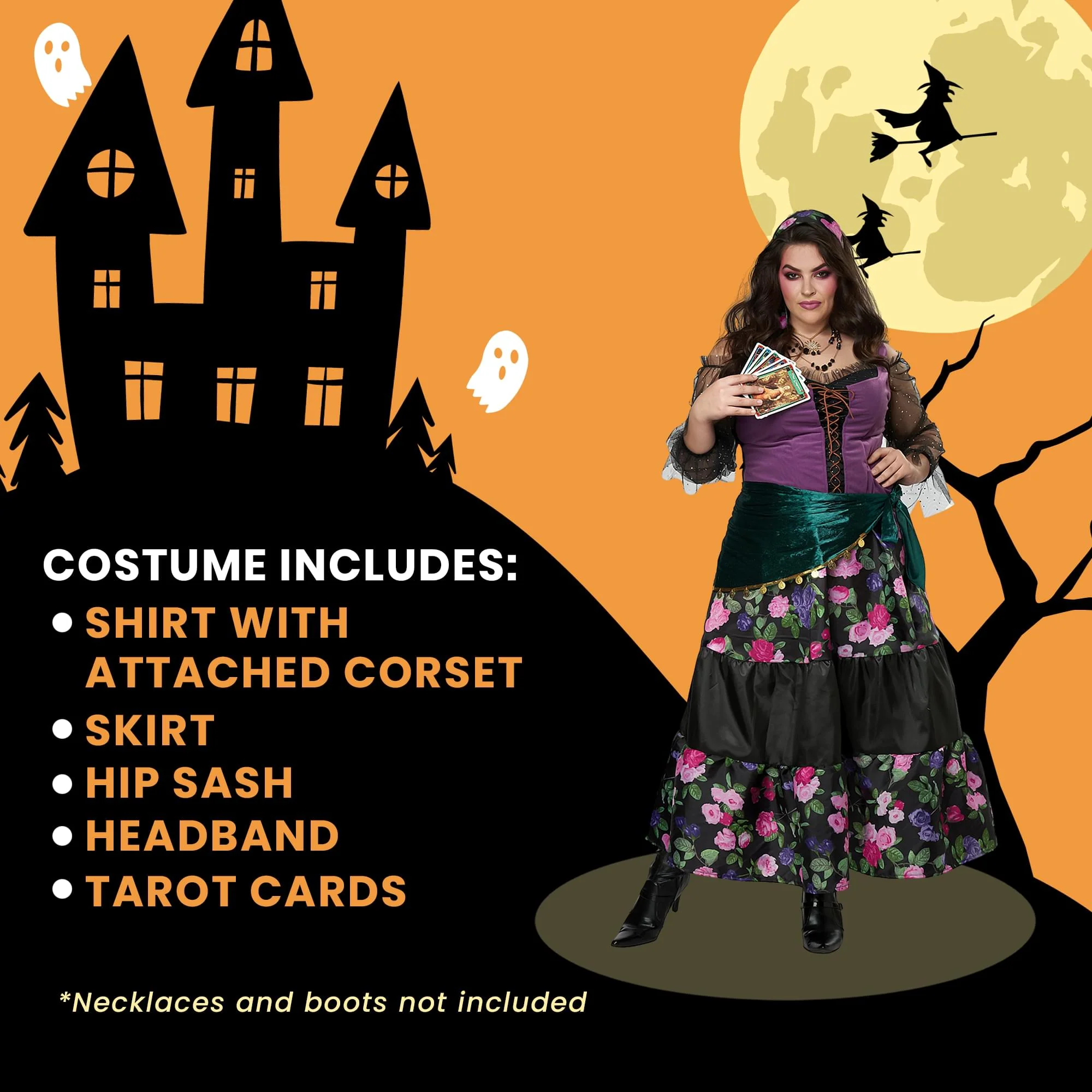 Mystical Charmer Plus Costume - Image 4