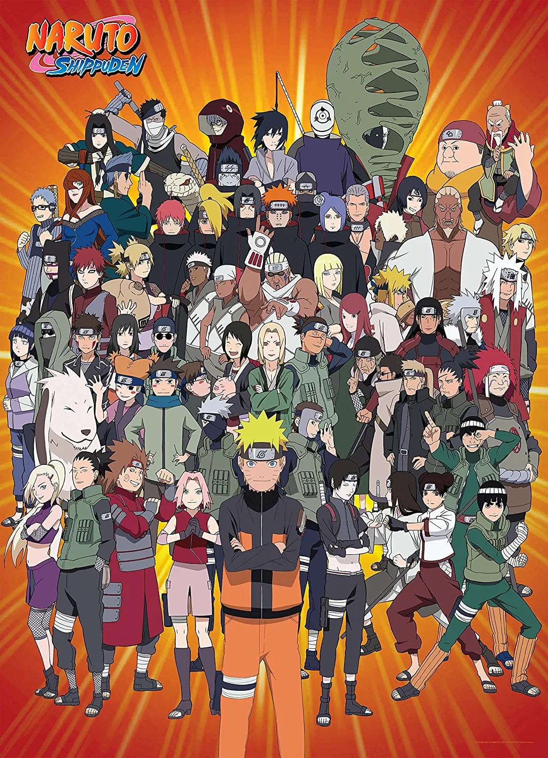 Naruto Cast 1000 Piece 1000 Piece Jigsaw Puzzle - Image 2