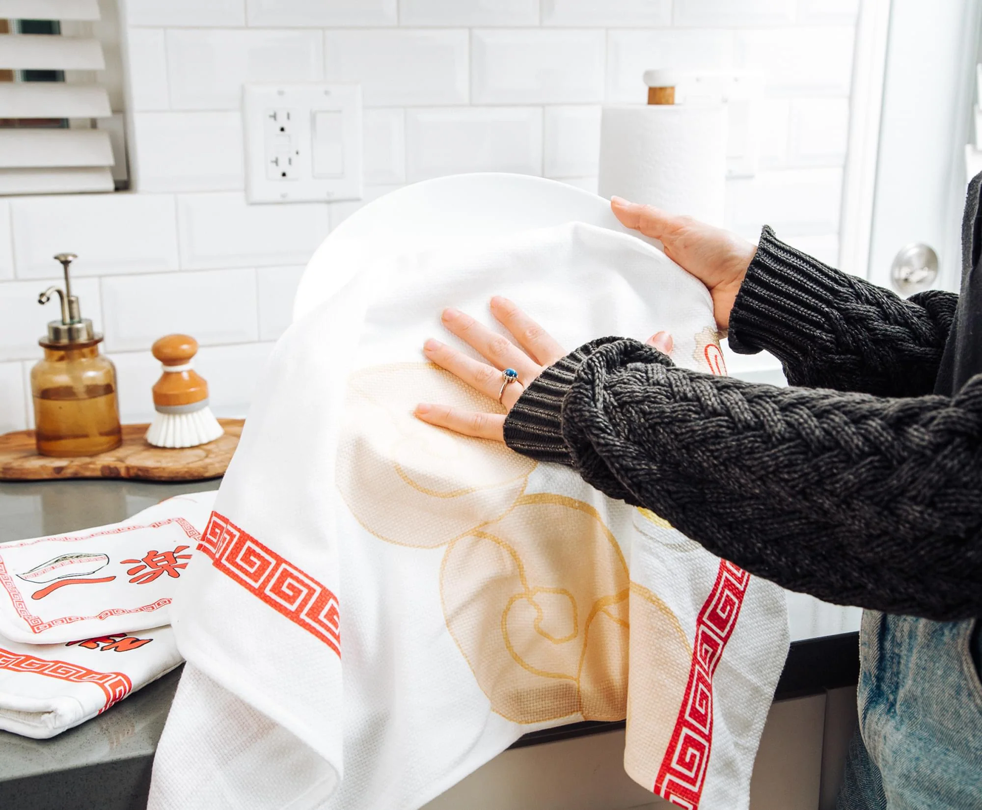 Naruto Ichiraku Ramen 3-Piece Kitchen Set | Oven Mitt, Dish Towel, Pot Holder - Image 6
