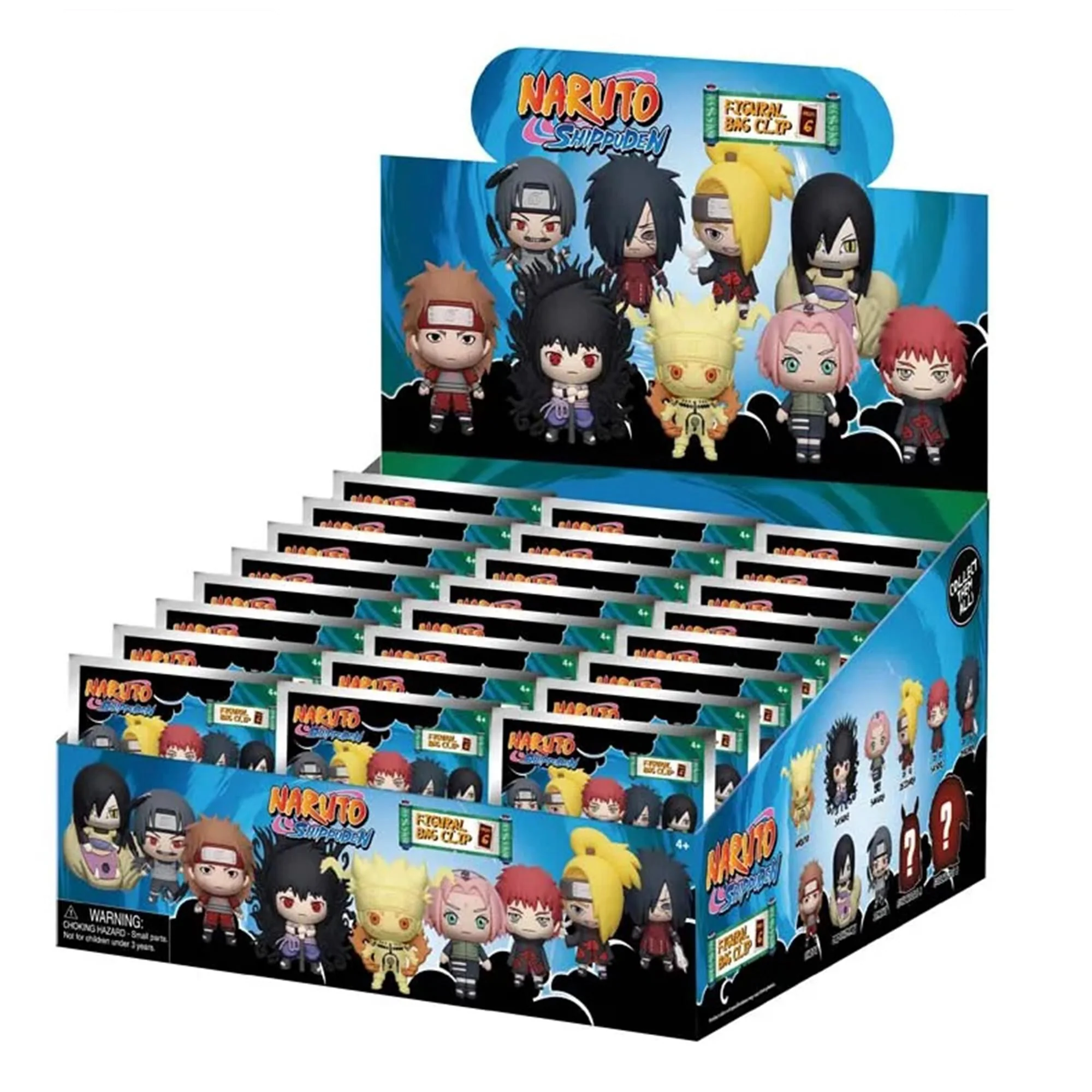 Naruto Series 6 3D Foam Bag Clip | 1 Random - Image 3