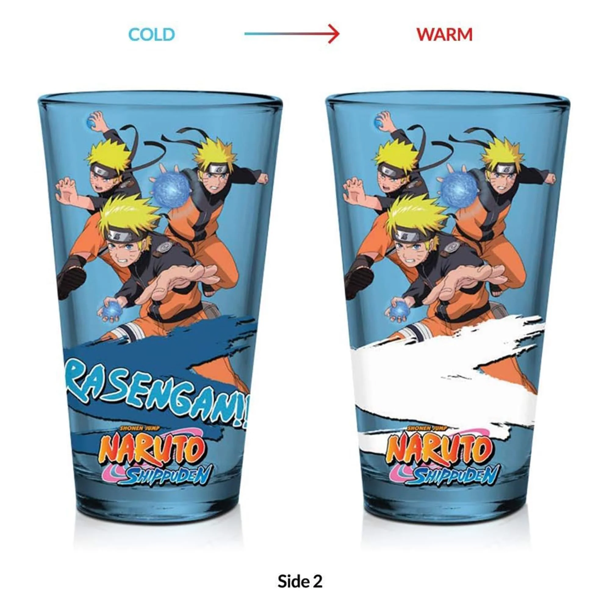 Naruto Shippuden 16oz Color Change Pint Glass - Image 3
