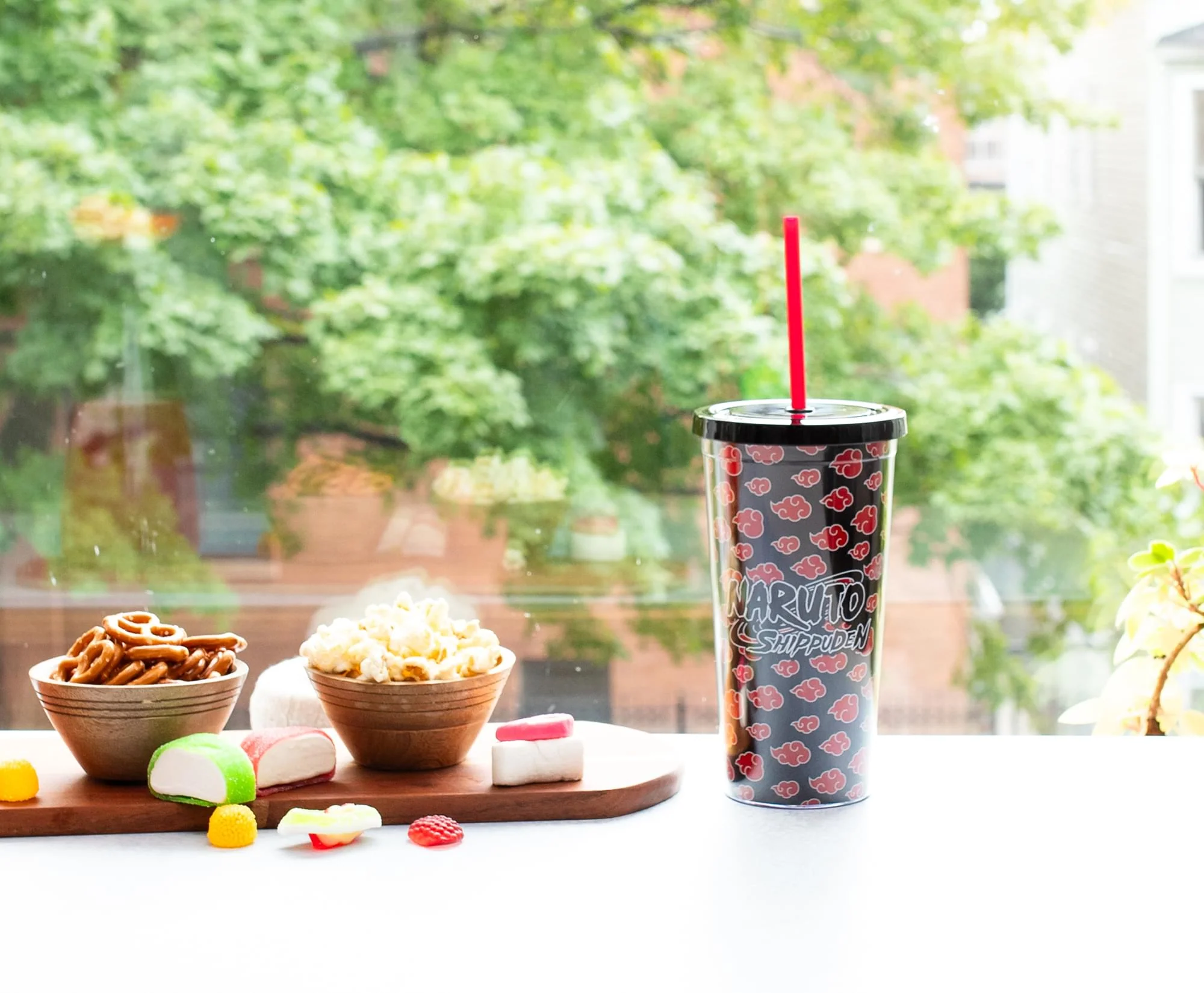 Naruto Shippuden Akatsuki 20-Ounce Carnival Cup With Lid and Straw - Image 9
