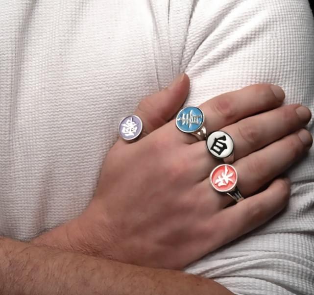 Naruto Shippuden Akatsuki Ten Clans Collectors Rings Set - Image 4