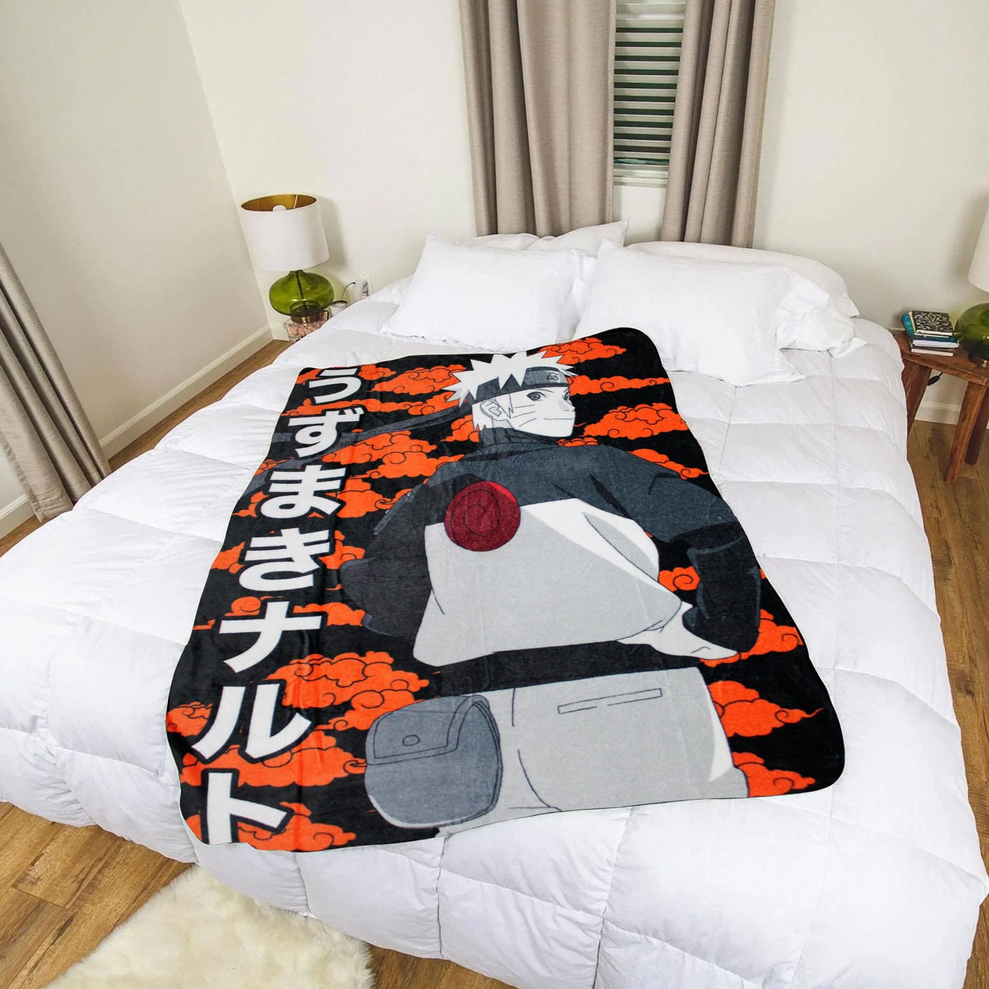 Naruto Shippuden Characters 45 x 60 Inch Fleece Throw Blanket - Image 3