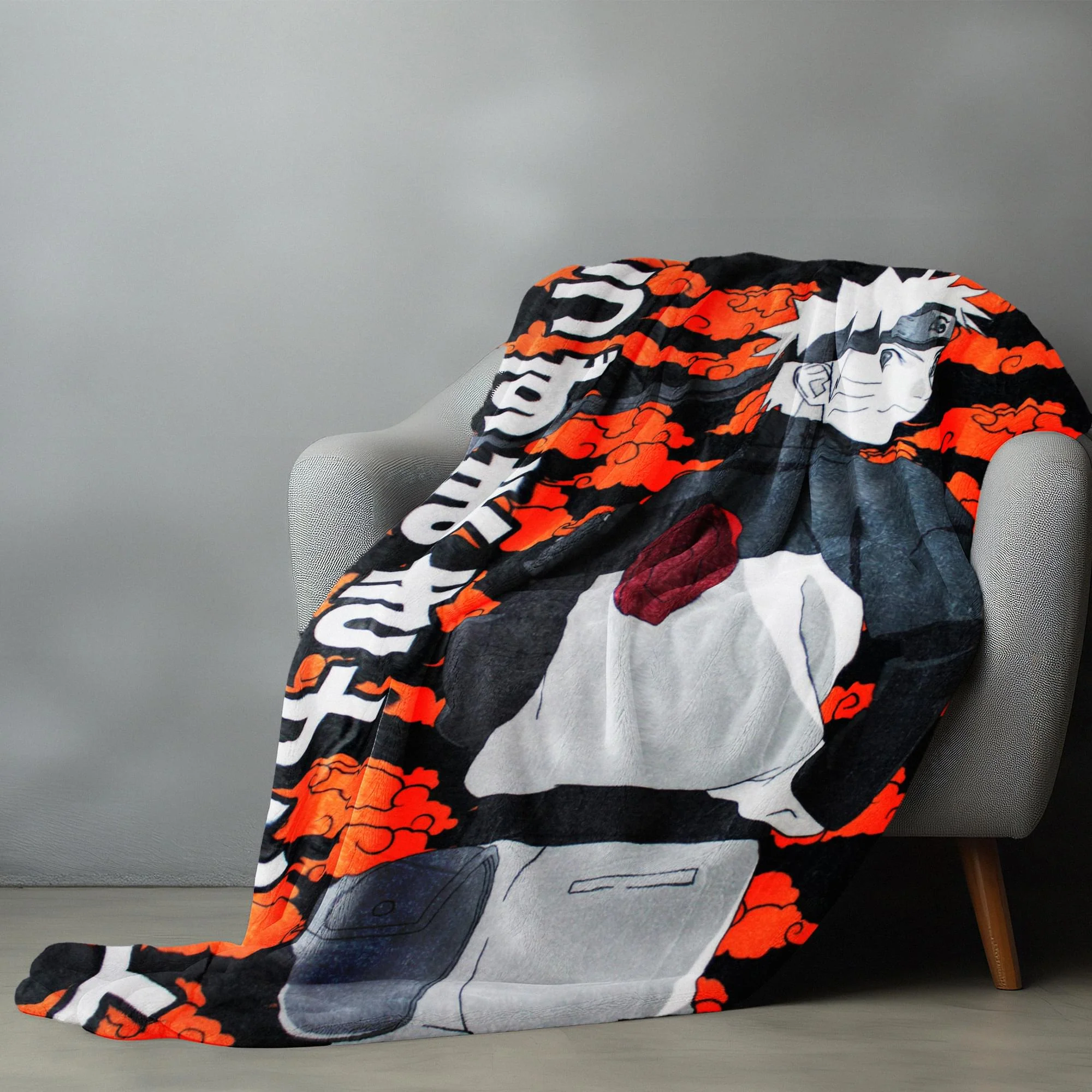 Naruto Shippuden Characters 45 x 60 Inch Fleece Throw Blanket - Image 4