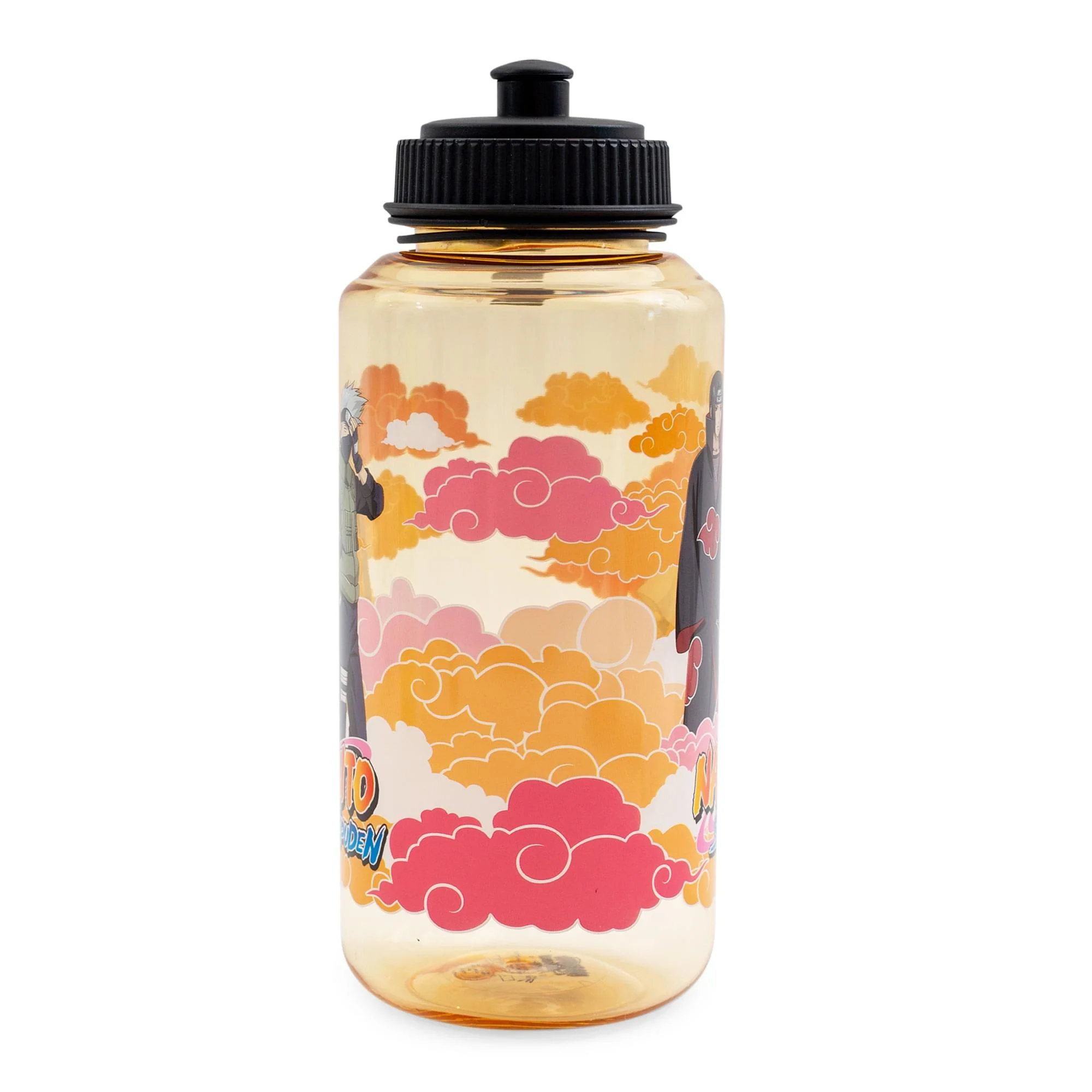 Naruto Shippuden Characters Water Bottle With Push Cap | Holds 32 Ounces - Image 2