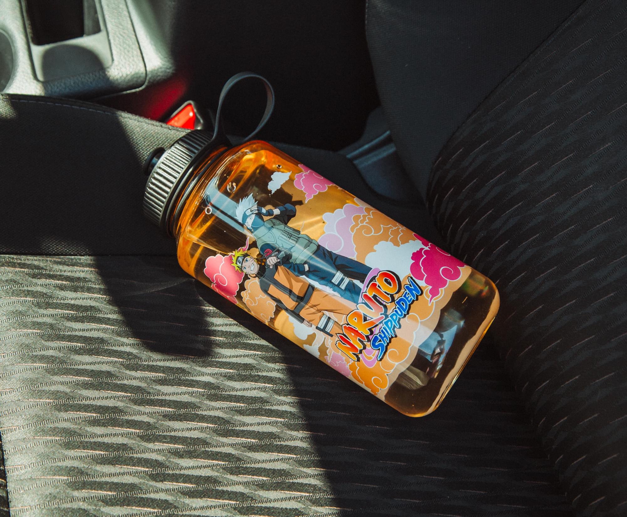 Naruto Shippuden Characters Water Bottle With Push Cap | Holds 32 Ounces - Image 9