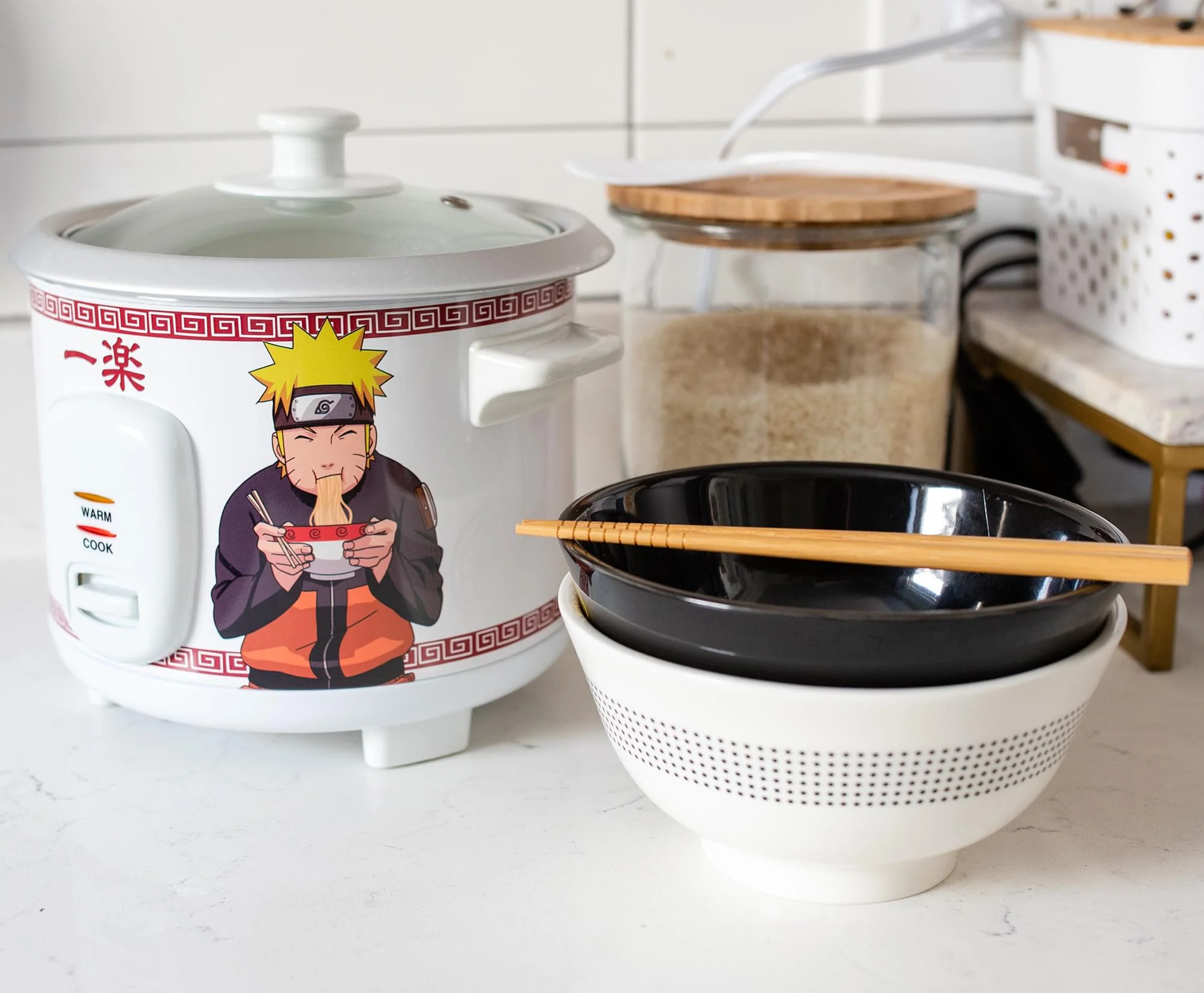 Naruto Shippuden Ichiraku Ramen Automatic Rice Cooker & Warmer | Holds 24 Ounces - Image 6