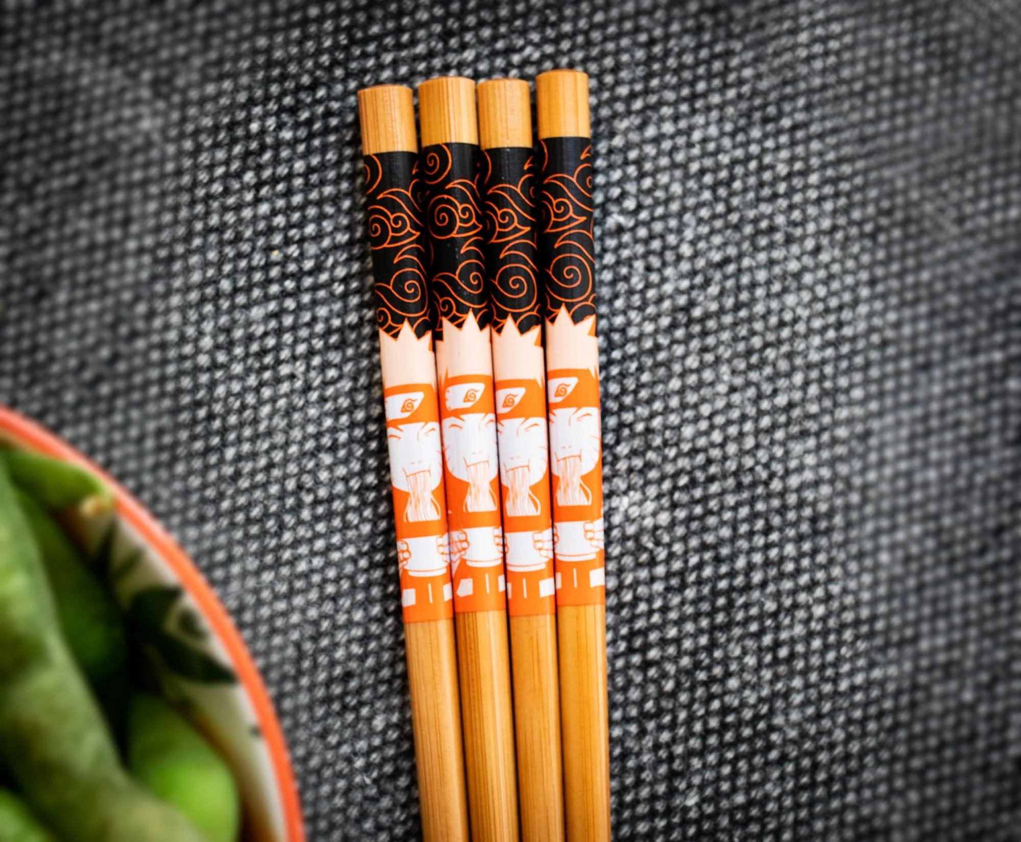 Naruto: Shippuden Ramen Bamboo Chopsticks | Set of 2 - Image 3