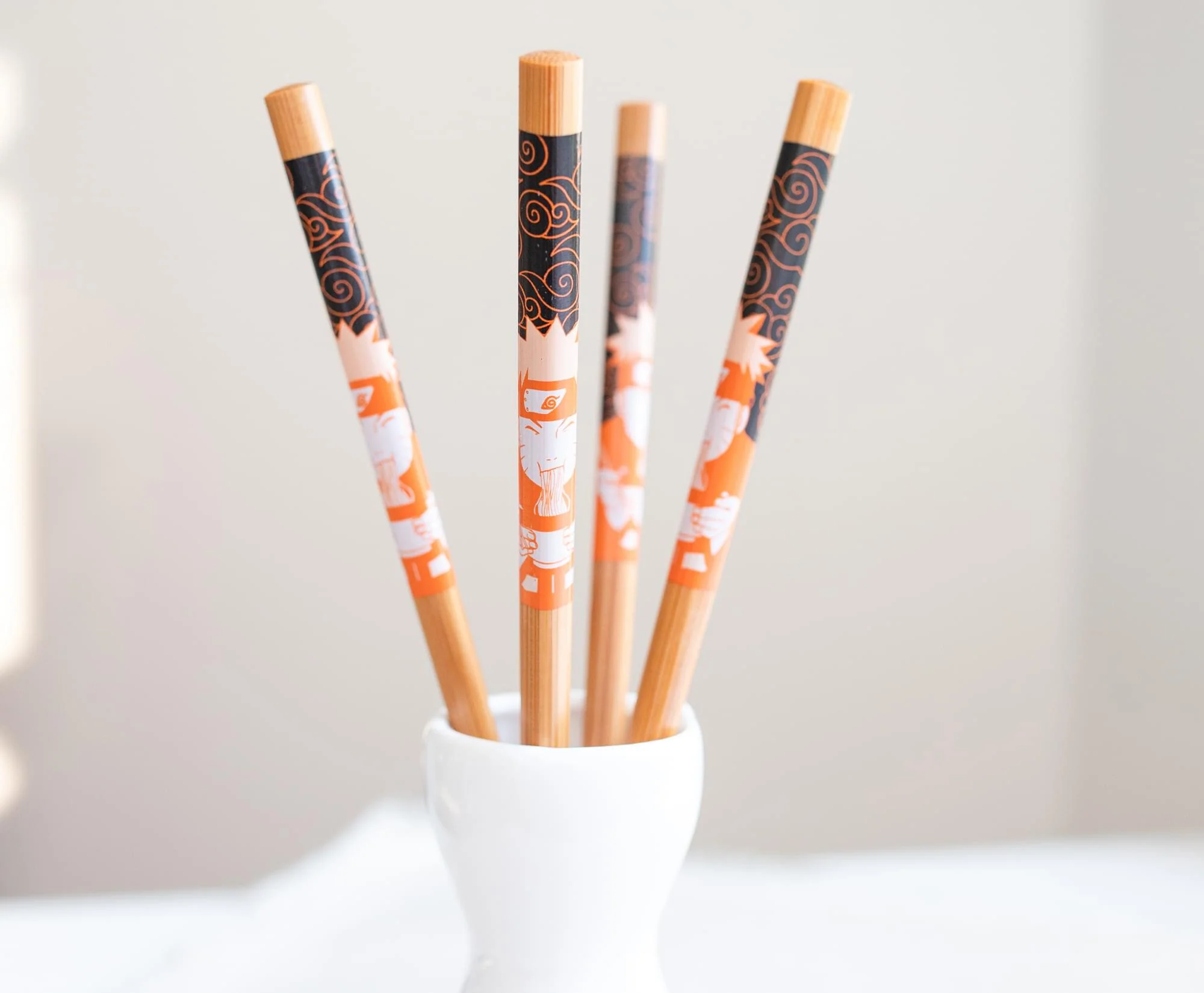 Naruto: Shippuden Ramen Bamboo Chopsticks | Set of 2 - Image 5