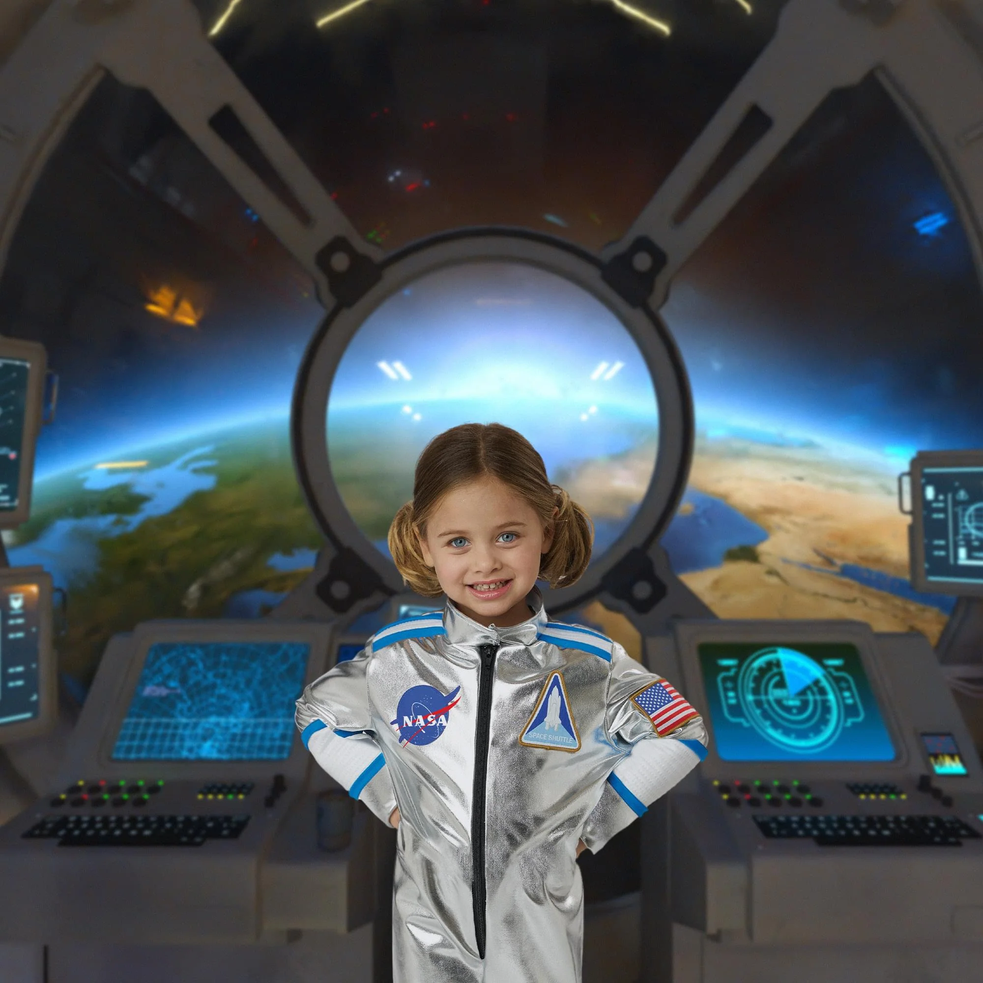 NASA Flight Suit Deluxe Toddler Costume - Image 13