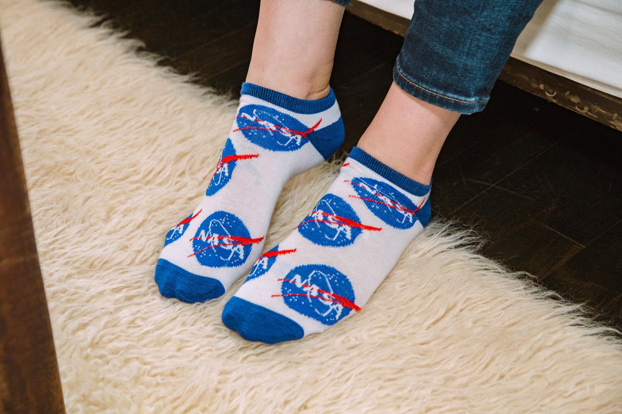 NASA Novelty Low-Cut Unisex Ankle Socks | 5 Pairs - Image 6