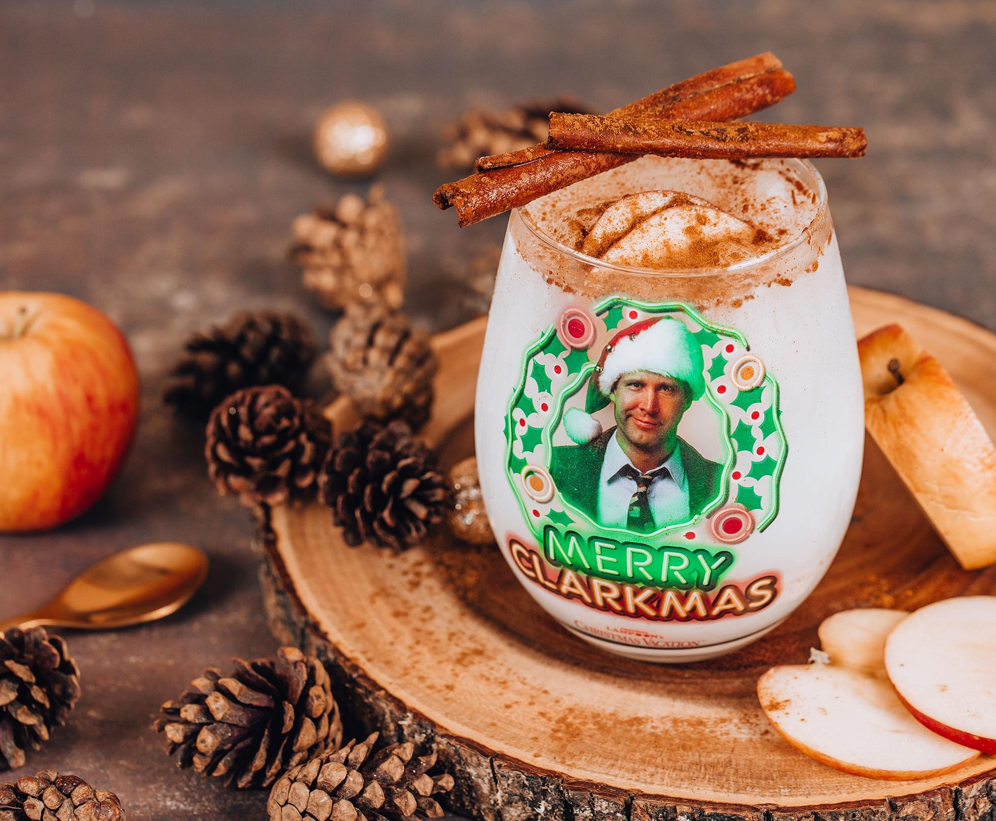 National Lampoon's Christmas Vacation Merry Clarkmas Stemless Glass | 20 Ounces - Image 2