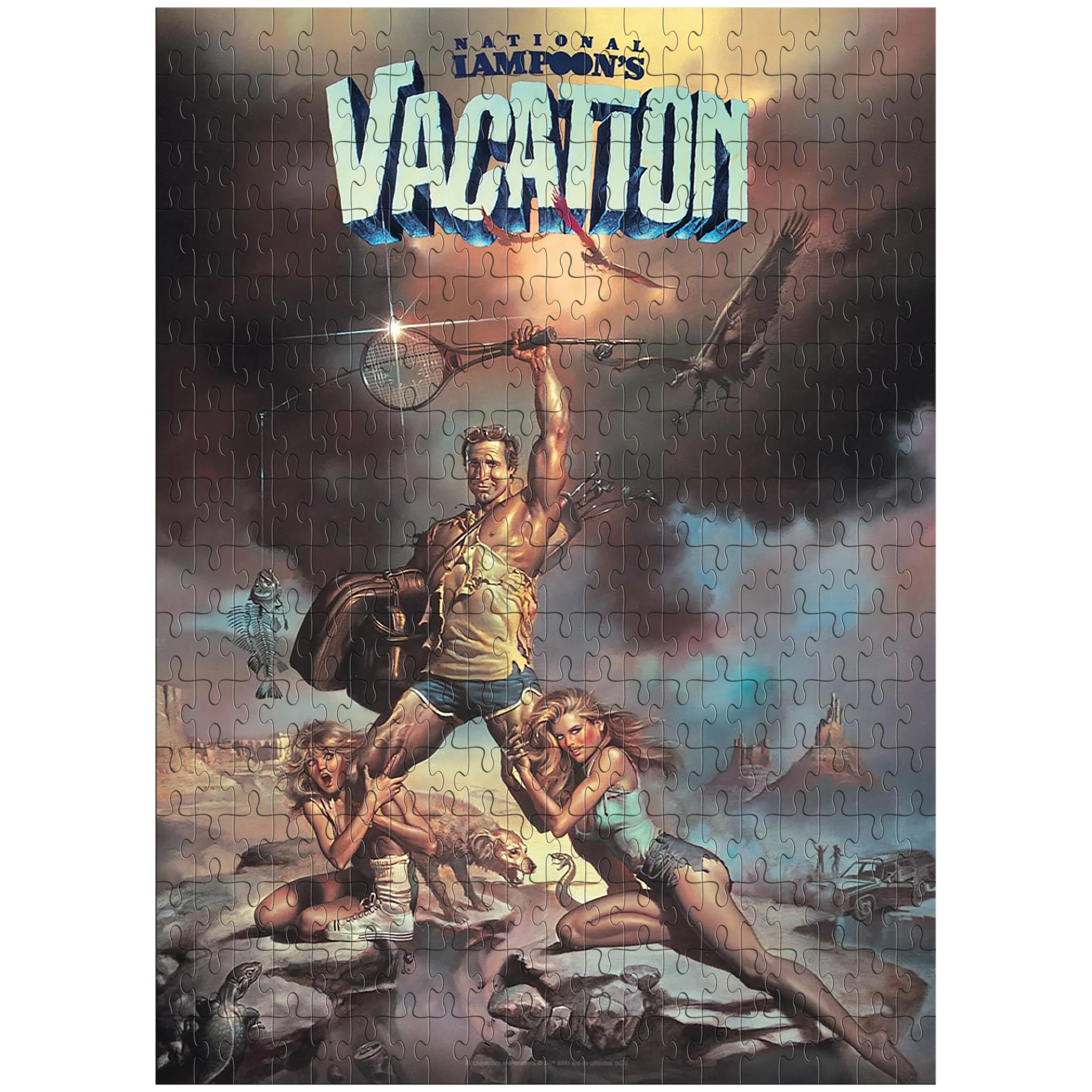 National Lampoon's Vacation 300 Piece VHS Jigsaw Puzzle - Image 3