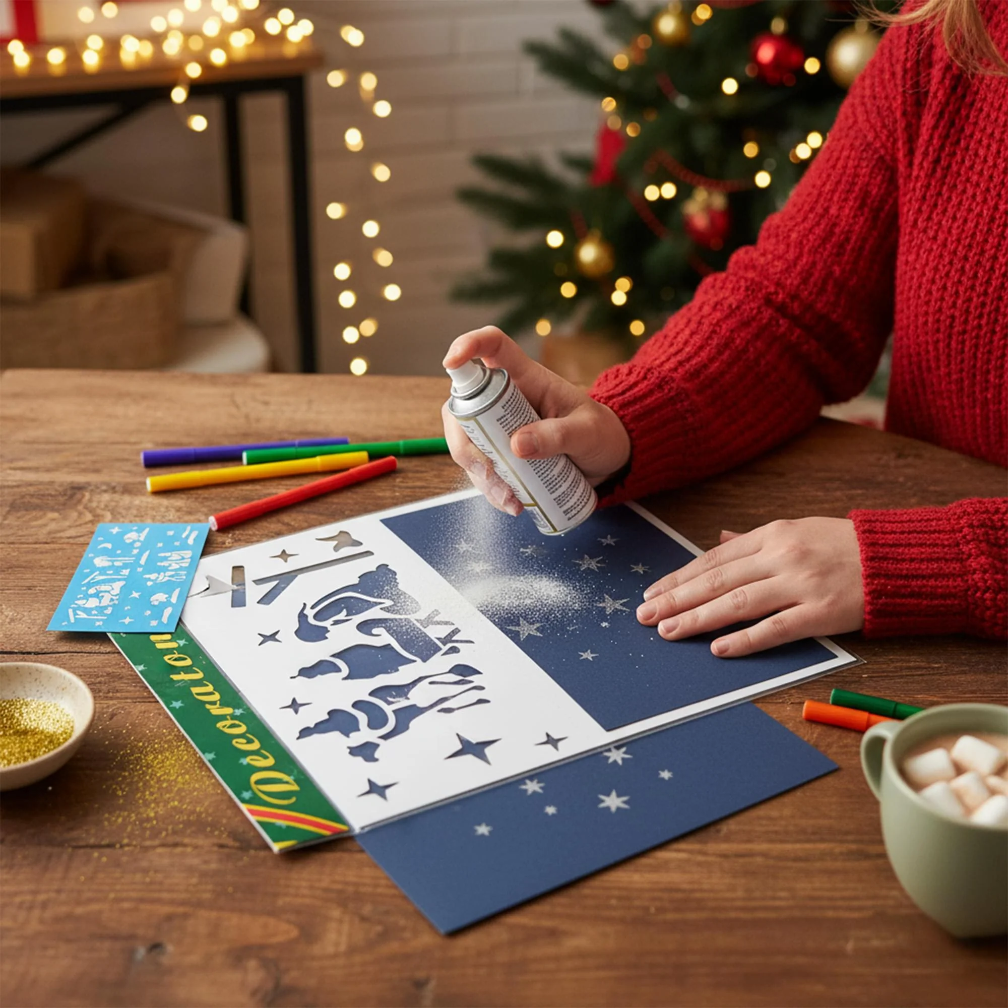Nativity Scene Stencil - Image 2