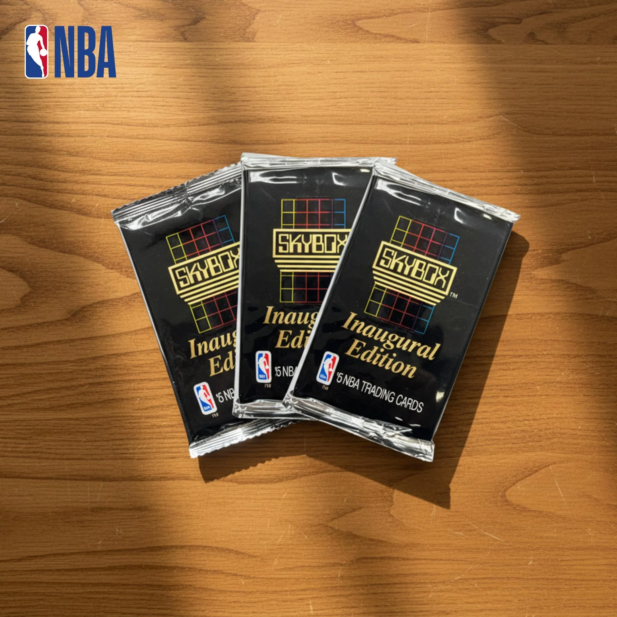 NBA 1990-91 Skybox Series 1 Sealed Box| 36 Packs - Image 6