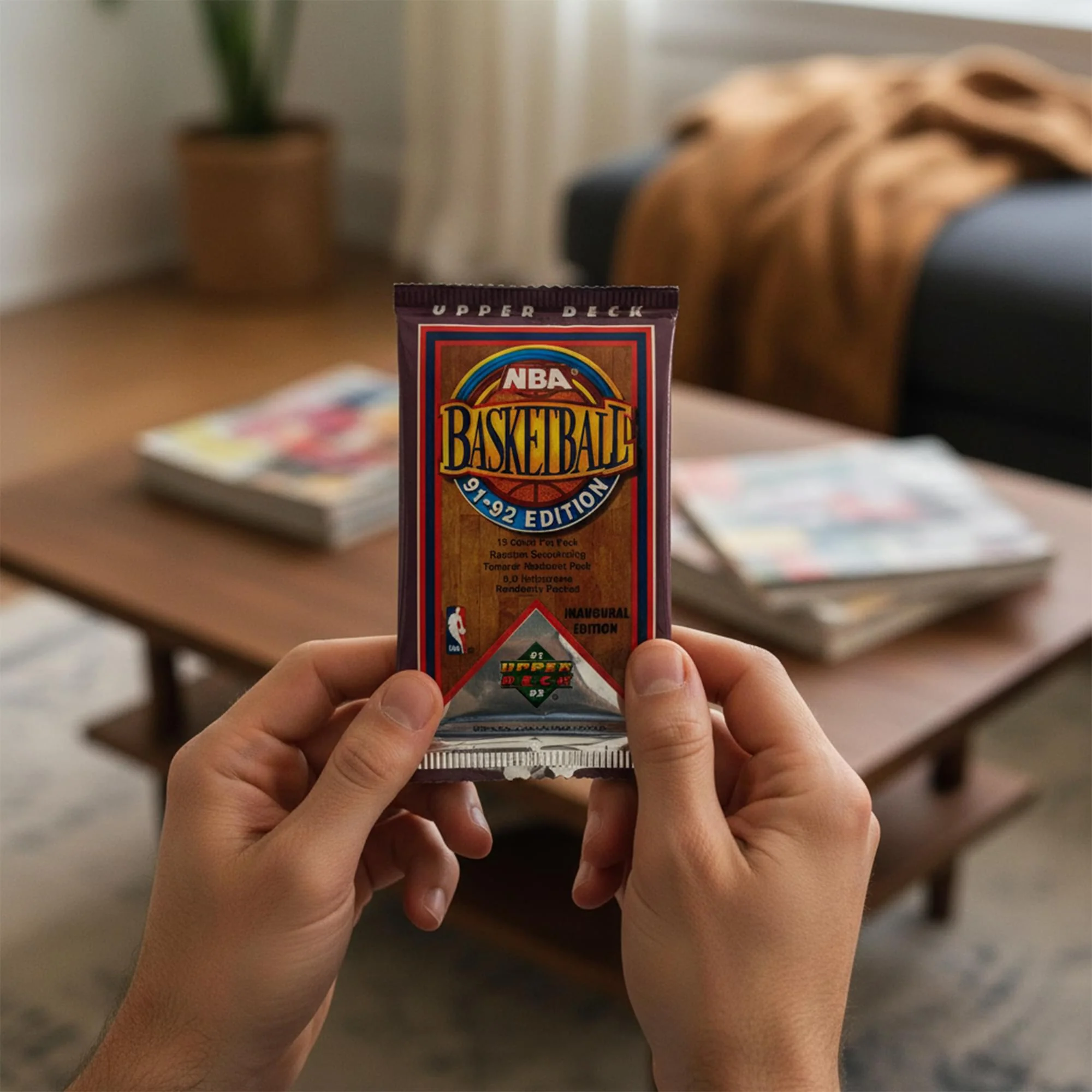 NBA 1991-92 Upper Deck Basketball Trading Card Factory Set - Image 3