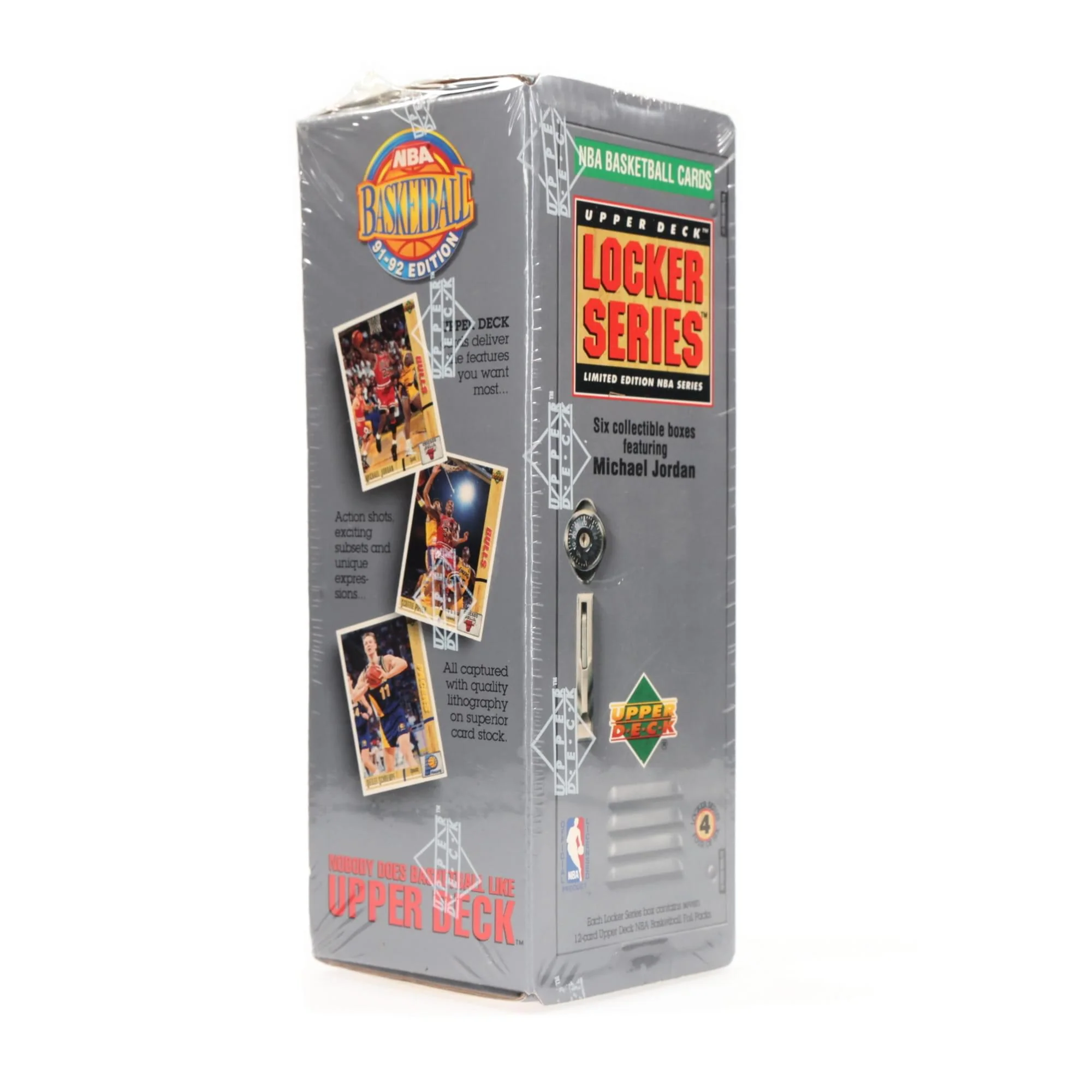 NBA 1991-92 Upper Deck NBA Locker Series | Box 4 of 6 - Image 4