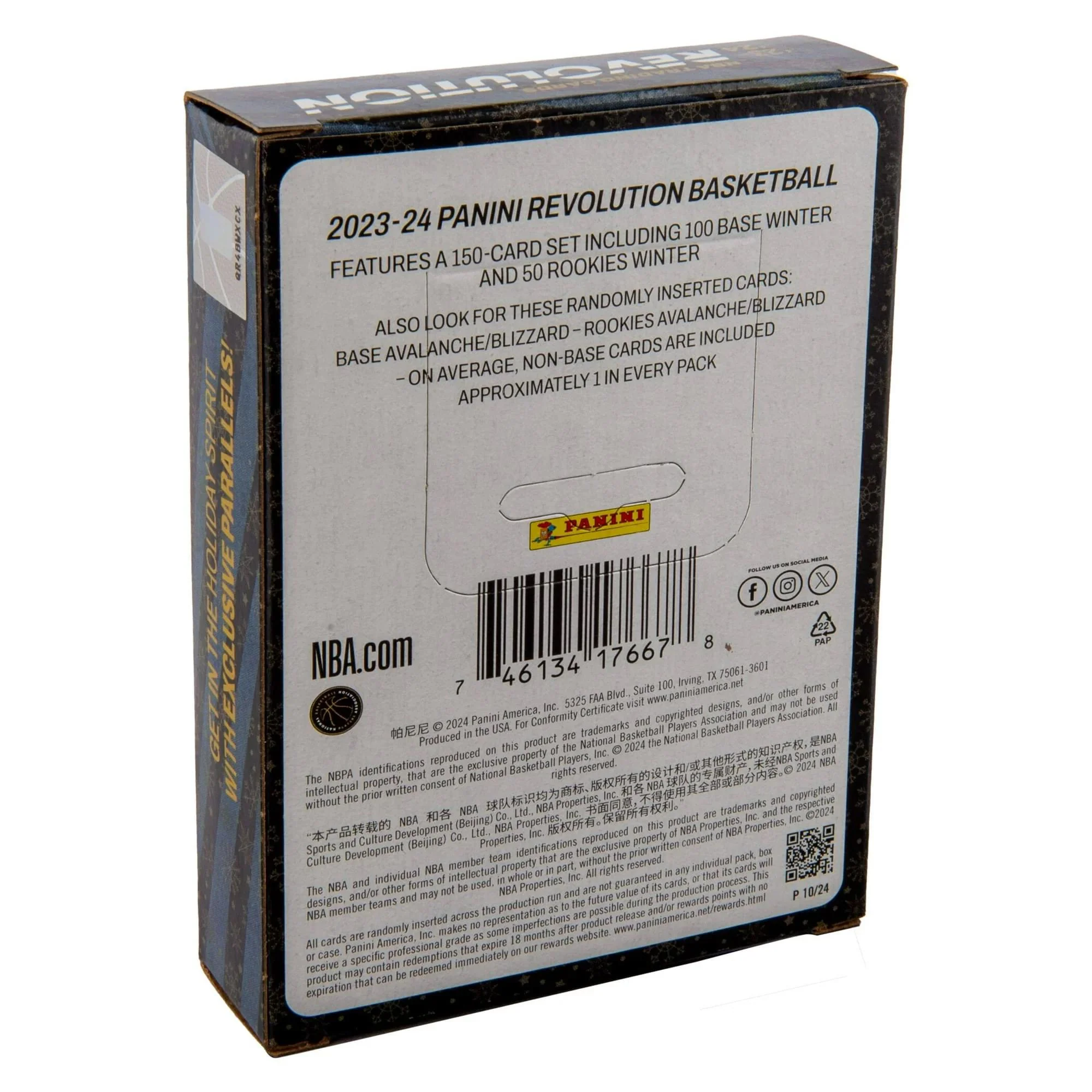 NBA 2023-2024 Panini Revolution Basketball Tin | 3 Packs - Image 8